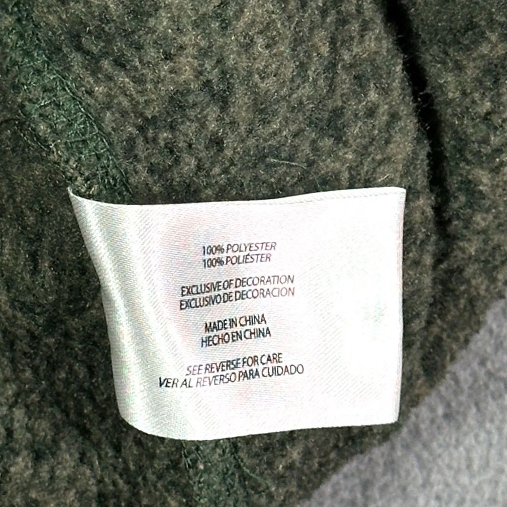 Eddie Bauer VINTAGE Eddie Bauer Sweater Shirt Mens Large Brown Green Fleece 1/4 Zip Pullover Camouflage Logo Pockets Fall Winter Casual Travel Size US L / EU 52-54 / 3 - 6 Thumbnail