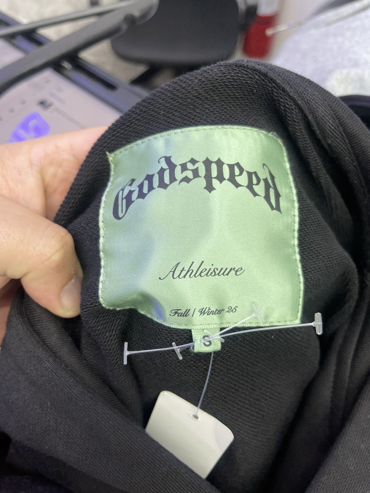 Godspeed Godspeed og logo black sweatsuit Size US 28 / EU 44 - 3 Thumbnail