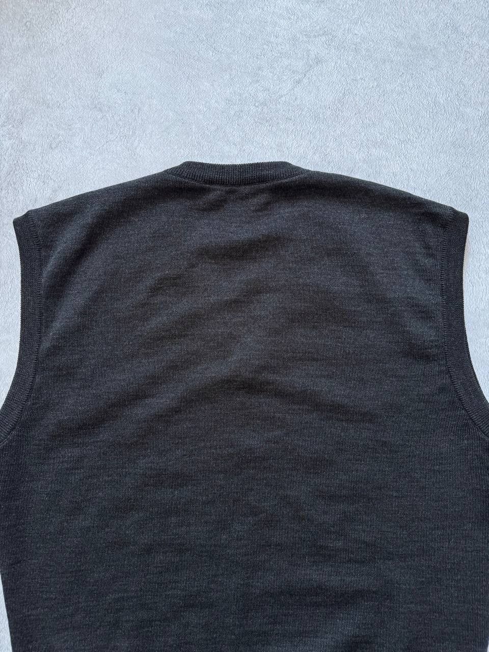 Burberry Vintage Burberrys Wool Knit Vest Sweater V-Neck Size US M / EU 48-50 / 2 - 3 Thumbnail