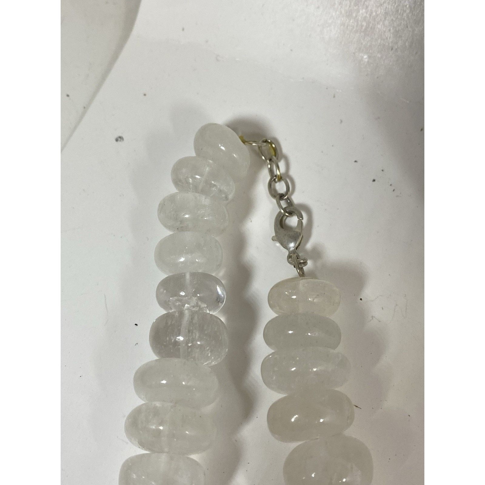 Other Natural White Moonstone Beaded Necklace Size ONE SIZE - 6 Thumbnail