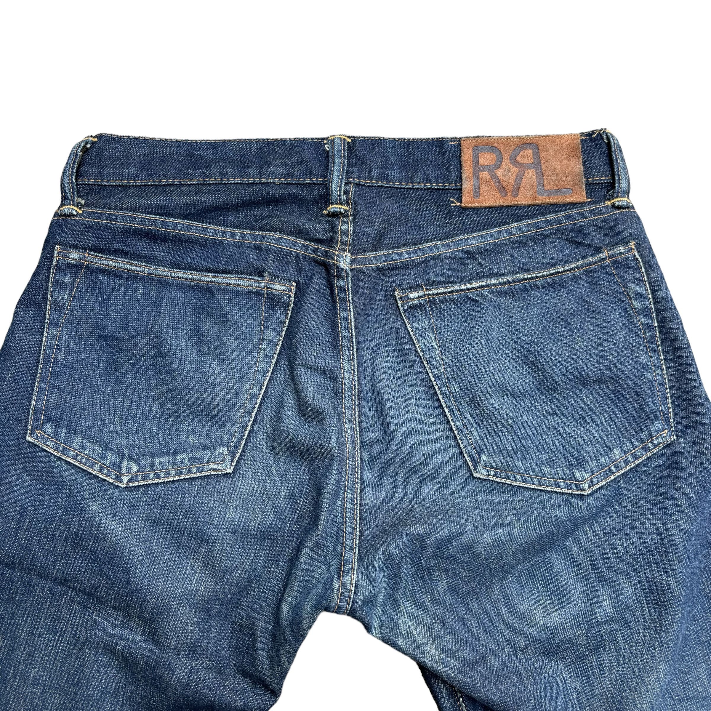 RRL Ralph Lauren Double RL Japan Woven Selvedge Denim Size US 30 / EU 46 - 8 Thumbnail