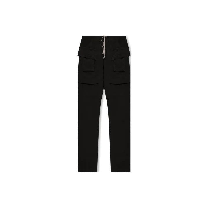 Rick Owens Rick Owens Black Casual Relaxed Pants -2508 Size US 32 / EU 48 - 1 Thumbnail