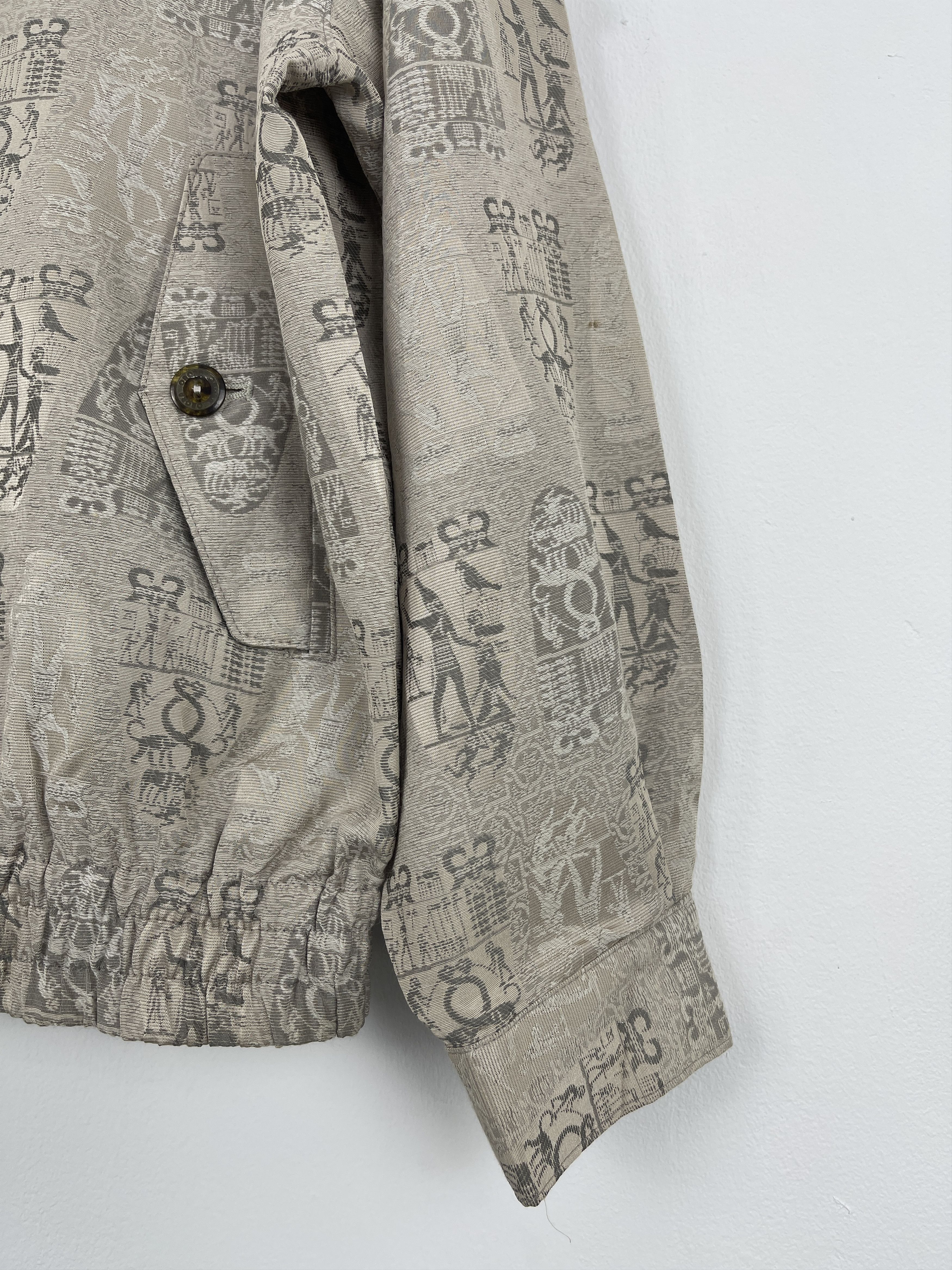 Japanese Brand Vintage Japanese Brand Printed Button Up Jacket JA0005 Size US M / EU 48-50 / 2 - 7 Thumbnail