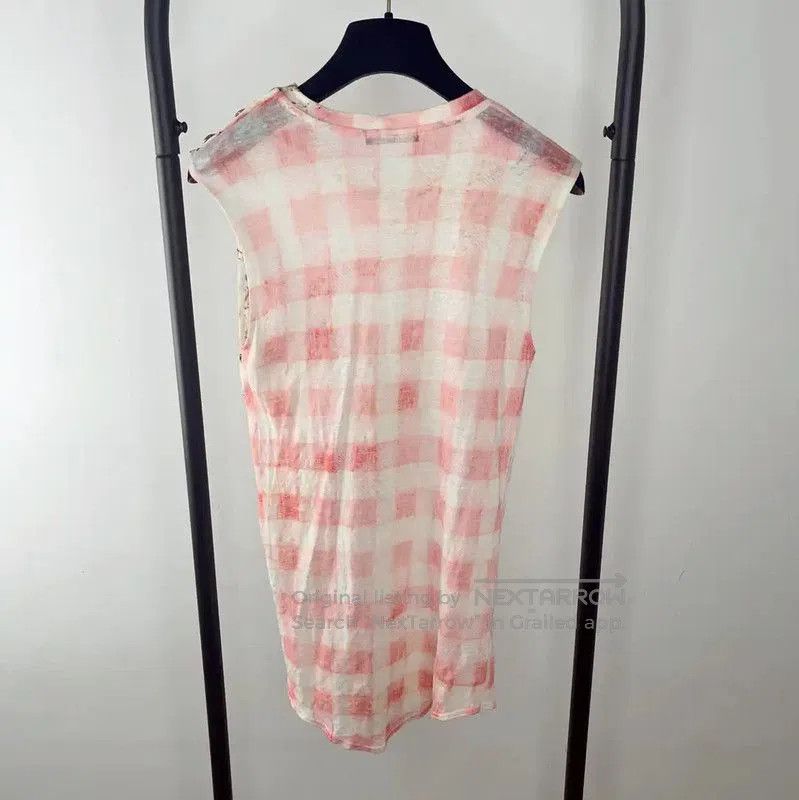 Balmain Balmain Pink Floral Print Women's T-Shirt . Size S / US 4 / IT 40 - 2 Thumbnail