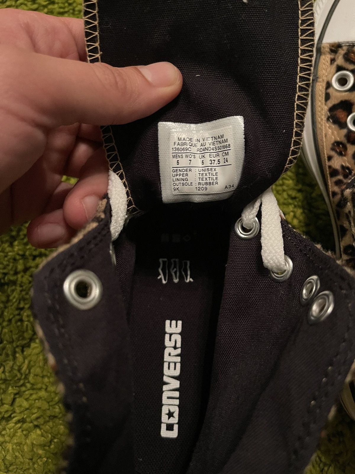 Converse × Designer Converse NWT leopard pattern sneakers Size US 7.5 / IT 37.5 - 11 Thumbnail