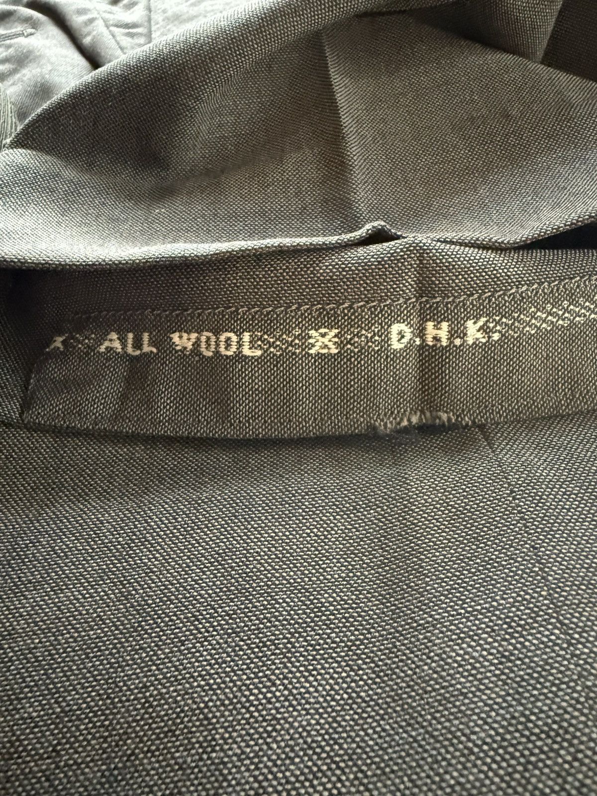Other Spring&Summer Vintage Japanese All Wool Slacks – D.H.K. Size US 35 - 8 Thumbnail