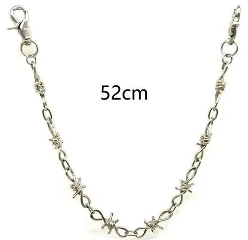 Jewelry Barb Wire Wallet Chain Size ONE SIZE - 3 Thumbnail