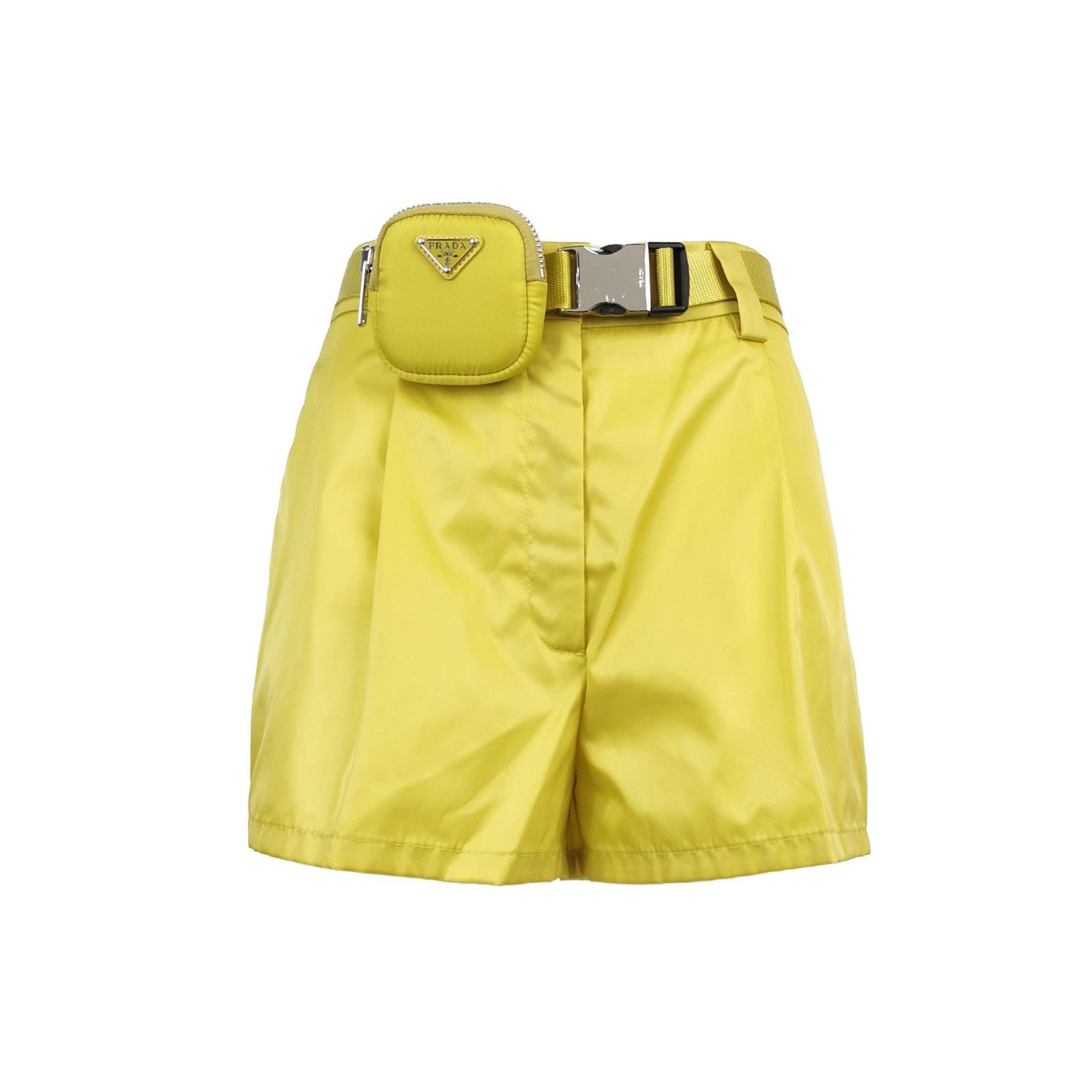 Prada Prada Belted Re-Nylon Shorts Size 40S Size 27" / US 4 / IT 40 - 1 Thumbnail