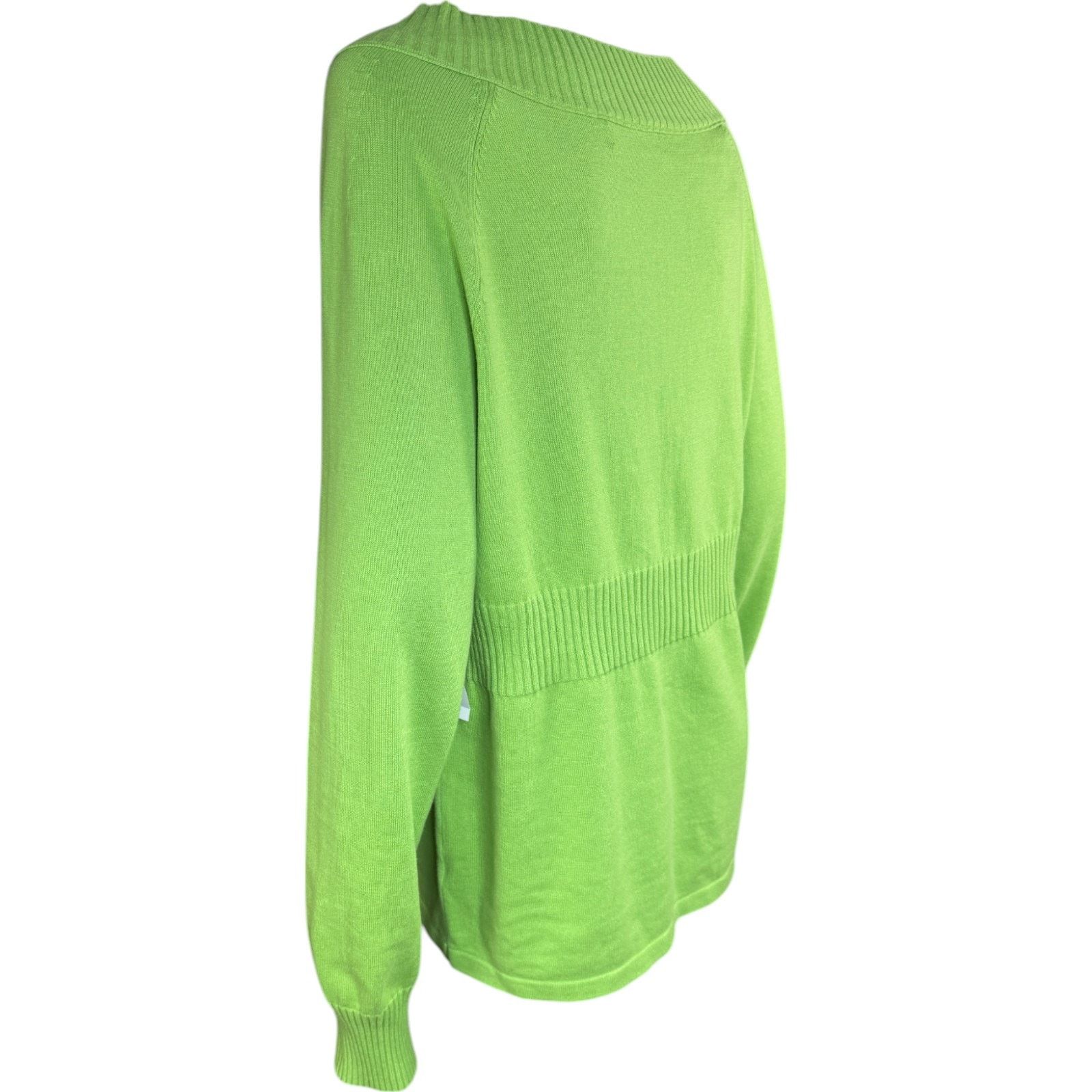 Jones New York Jones New York Sport Green Henley Sweater Green XL NWT Size XL / US 12-14 / IT 48-50 - 4 Thumbnail