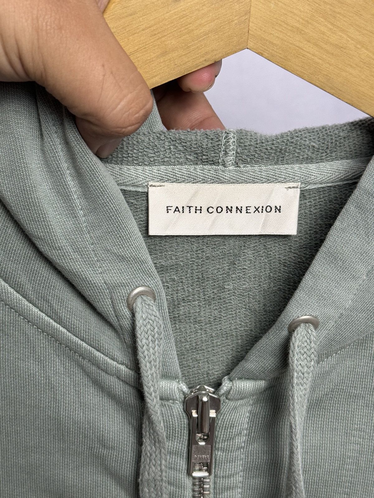 Designer × Faith Connexion 18SS Faith Connexion Bondage Hoodie Size US L / EU 52-54 / 3 - 8 Thumbnail