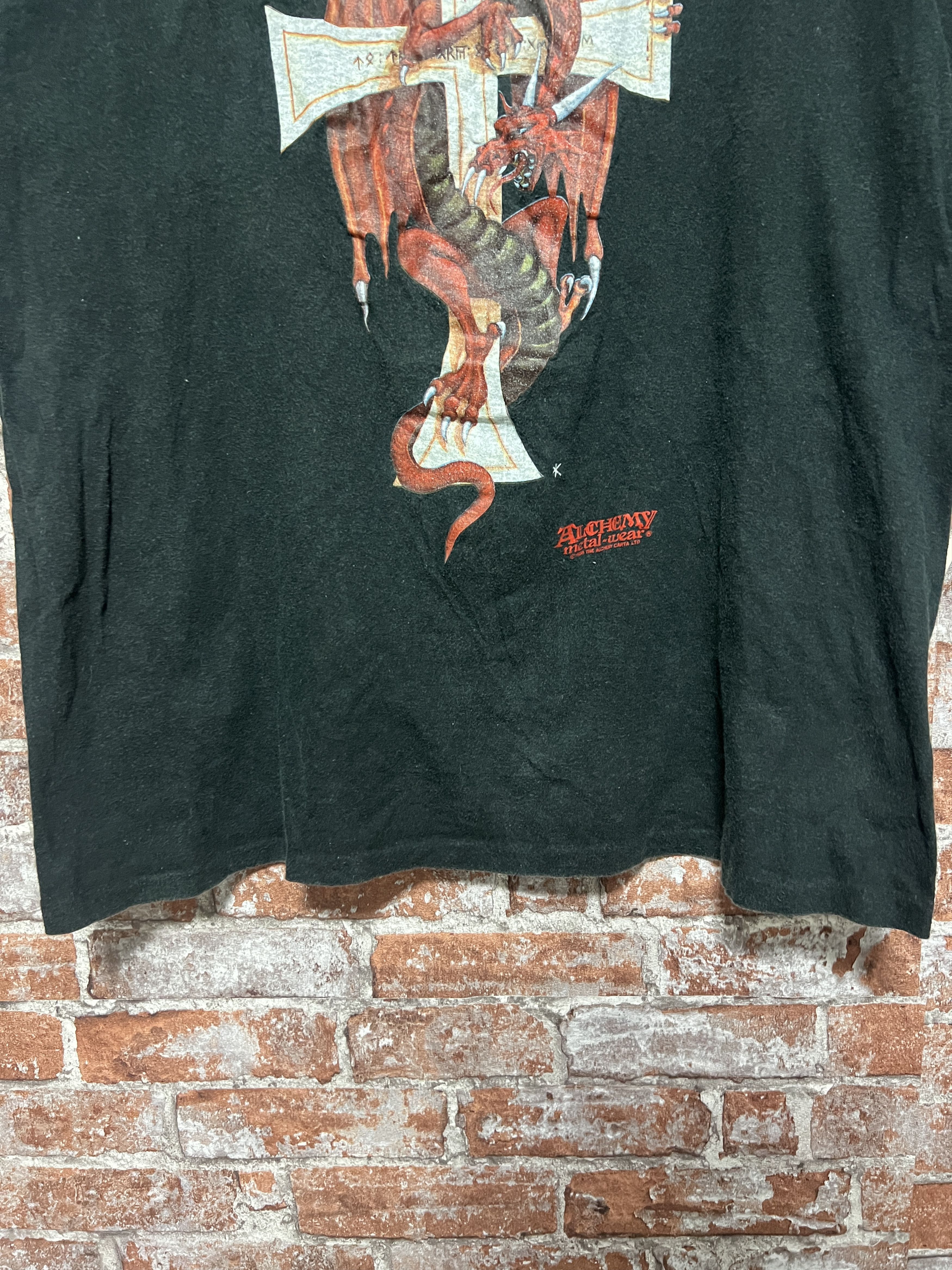 Vintage Alchemy Gothic 1998 Metal Wear Vintage Tee Size US M / EU 48-50 / 2 - 7 Thumbnail