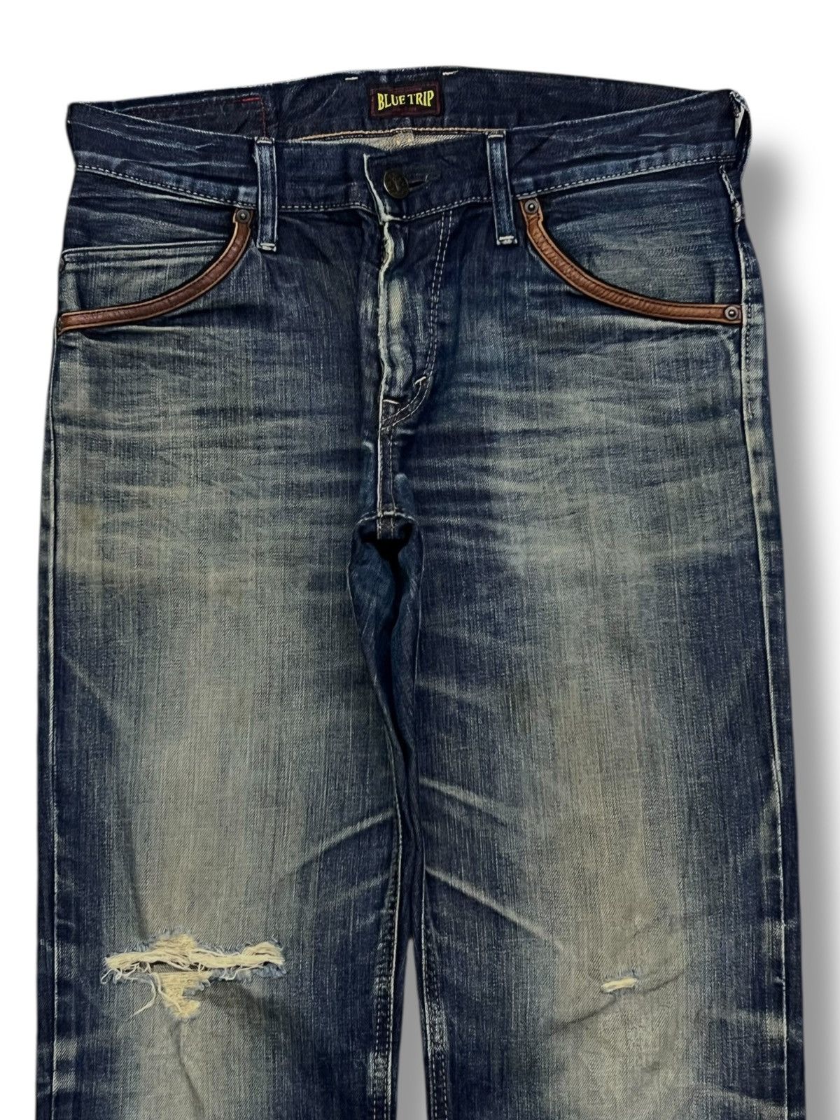 Edwin Vintage Edwin Blue Trip 006 Japan- Faded Wash, Distressed Size US 32 / EU 48 - 4 Thumbnail