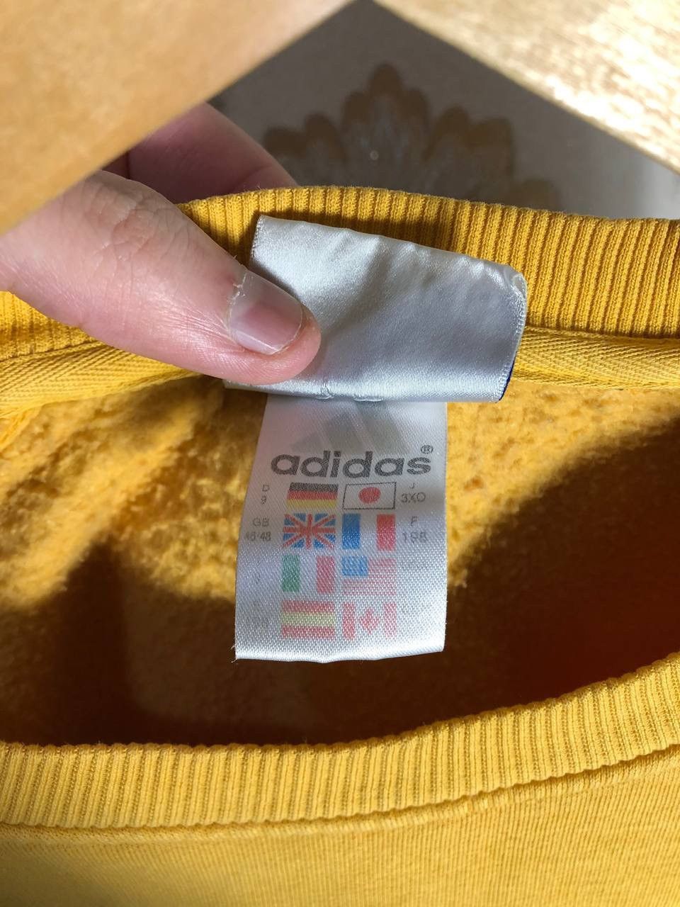 Vintage VERY RARE ADIDAS EQUIPMENT BIG LOGO SWEATSHIRT RETRO Y2K 90s Size US L / EU 52-54 / 3 - 5 Thumbnail