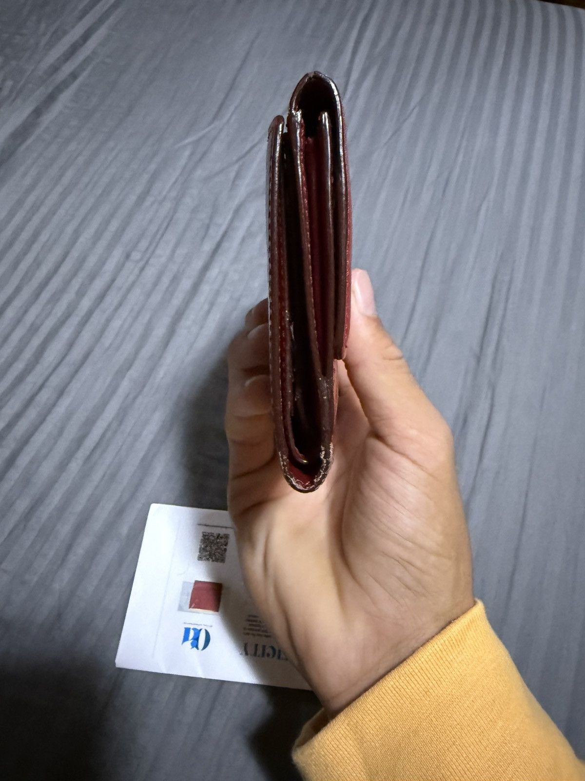 Burberry Burberry Red Leather bifold wallet Size ONE SIZE - 6 Thumbnail