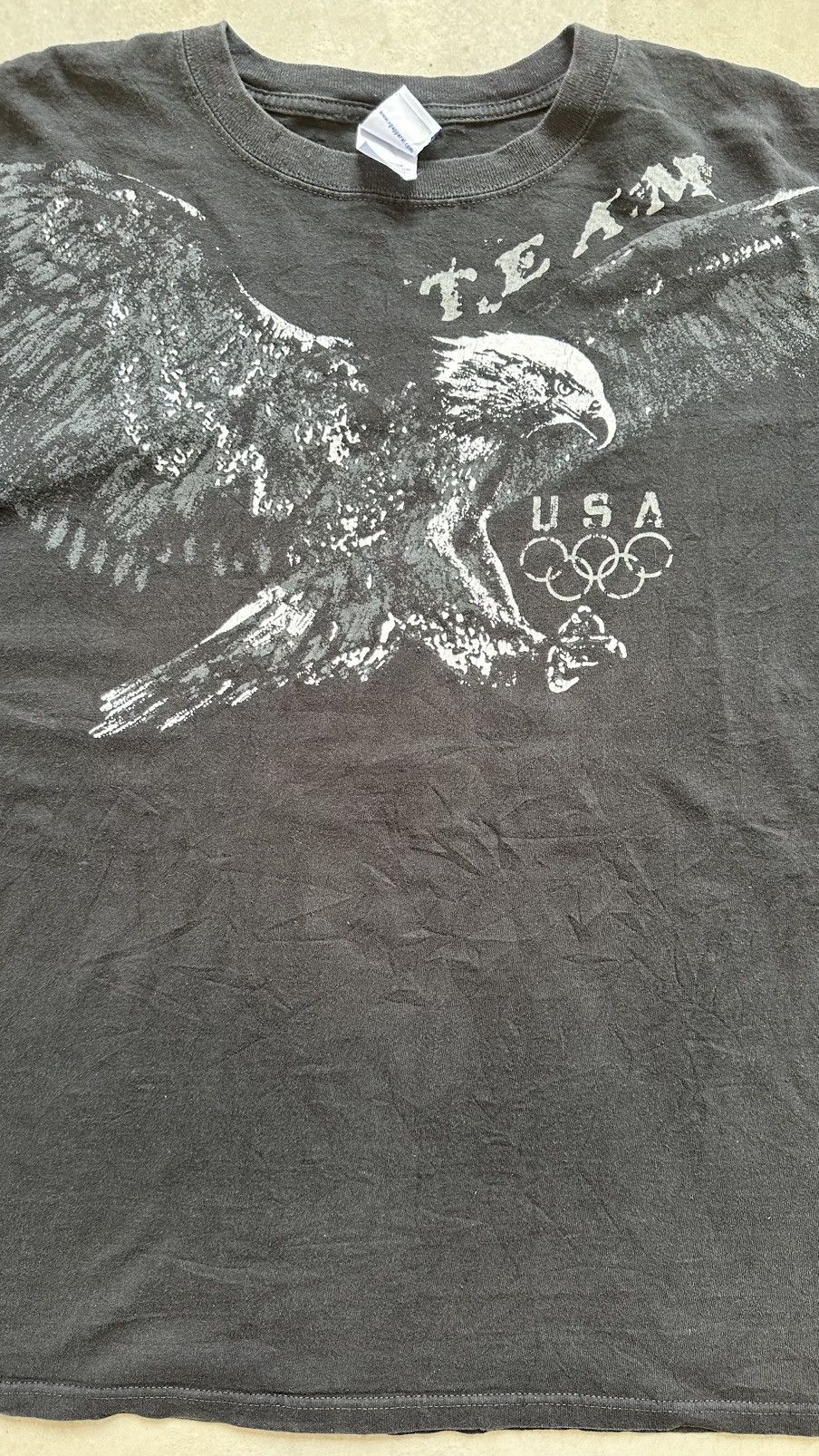 USA Olympics VINTAGE OLYMPIC USA EAGLES FALCON XP APPAREL TEE Y2K Size US XXL / EU 58 / 5 - 2 Thumbnail