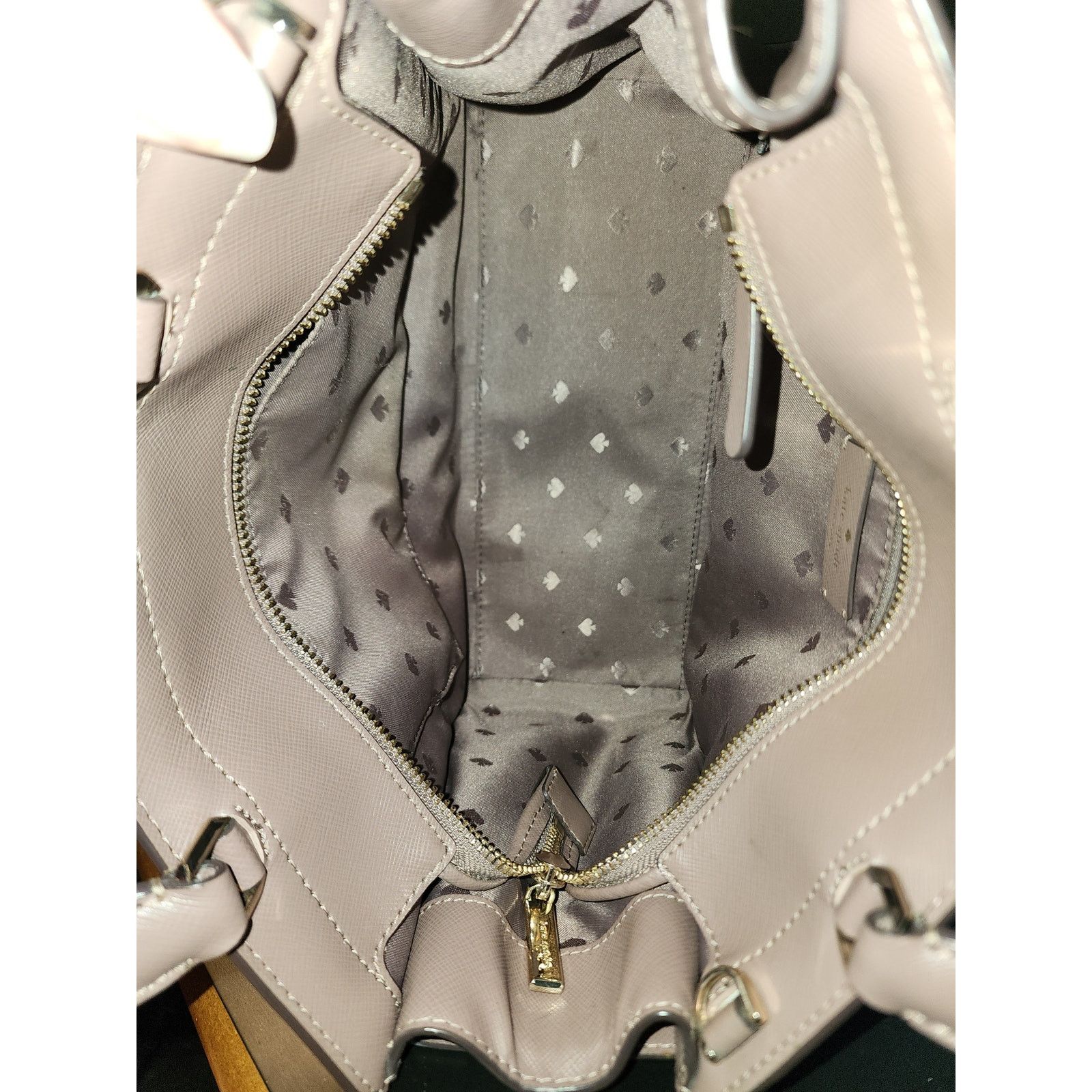 Kate Spade Kate Spade Staci Cameron Saffiano Leather Med Satchel Mocha Size ONE SIZE - 5 Thumbnail