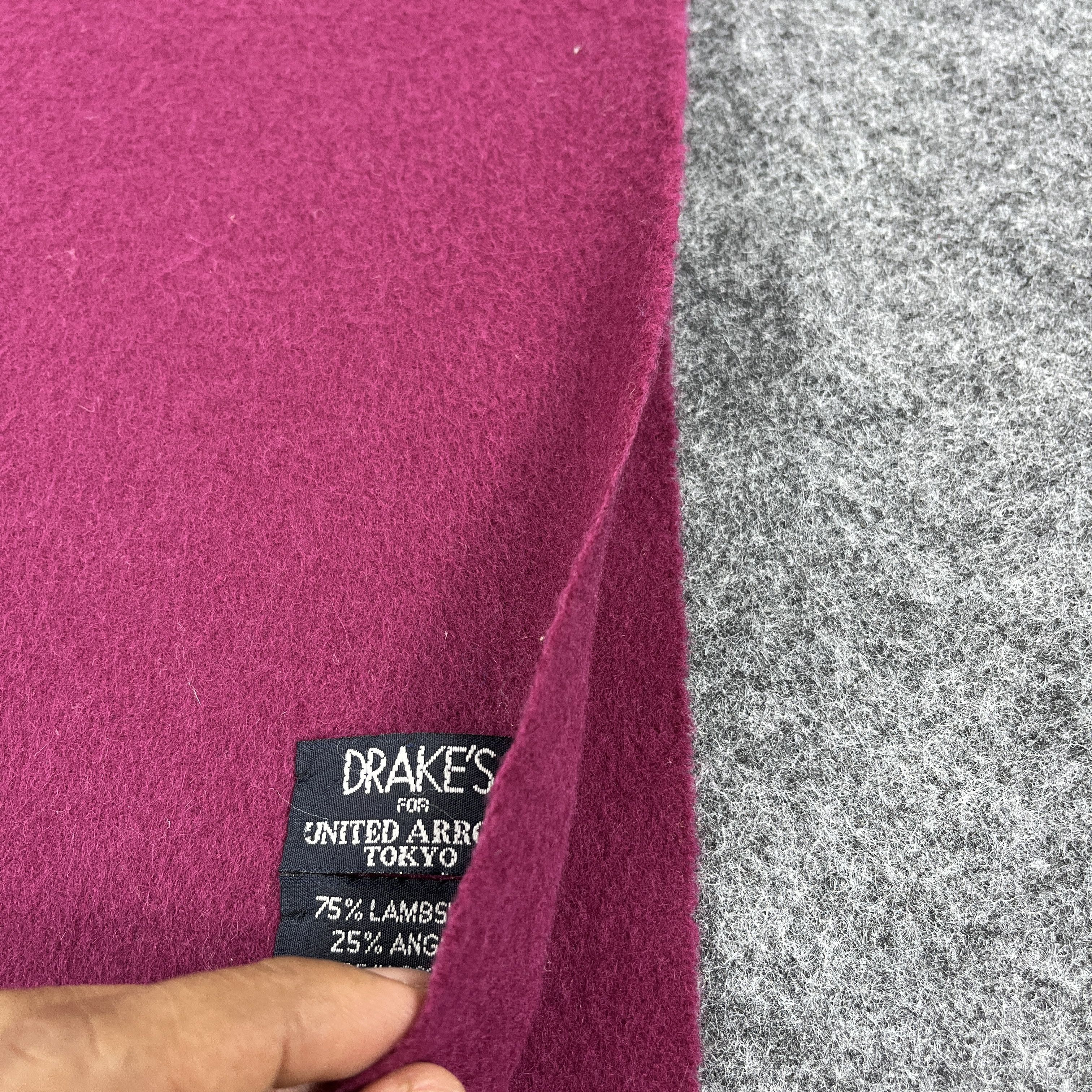 Drake's × United Arrows Drake Scarf / Muffler / Neckwear T1042 Size ONE SIZE - 13 Thumbnail