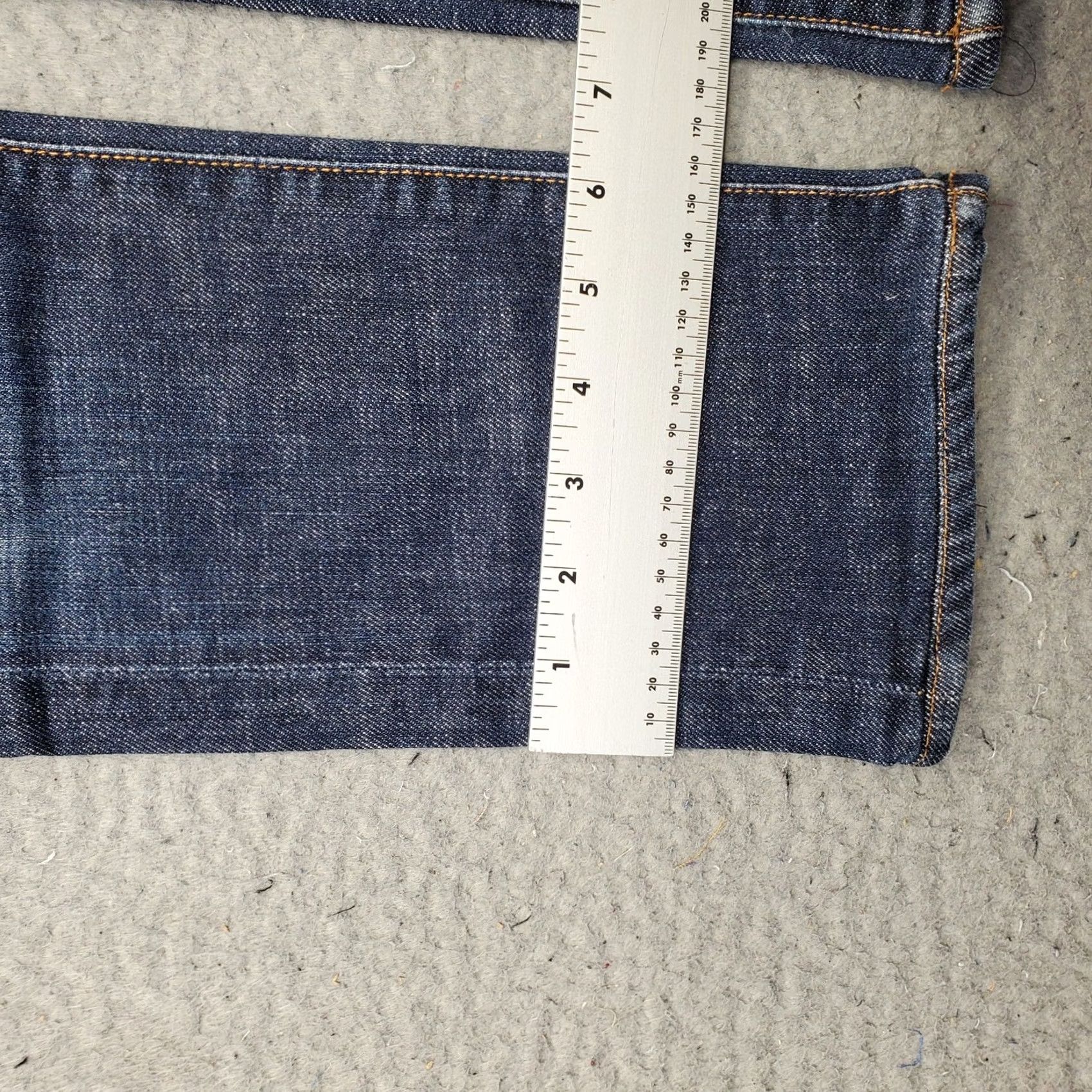 Citizens Of Humanity Citizens of Humanity Elson Jeans Womens 24 Blue Stretch High Rise Straight Leg Jeans Womens 24 Blue Stretch High Rise Straight Leg Size 42" / US 20 - 5 Thumbnail