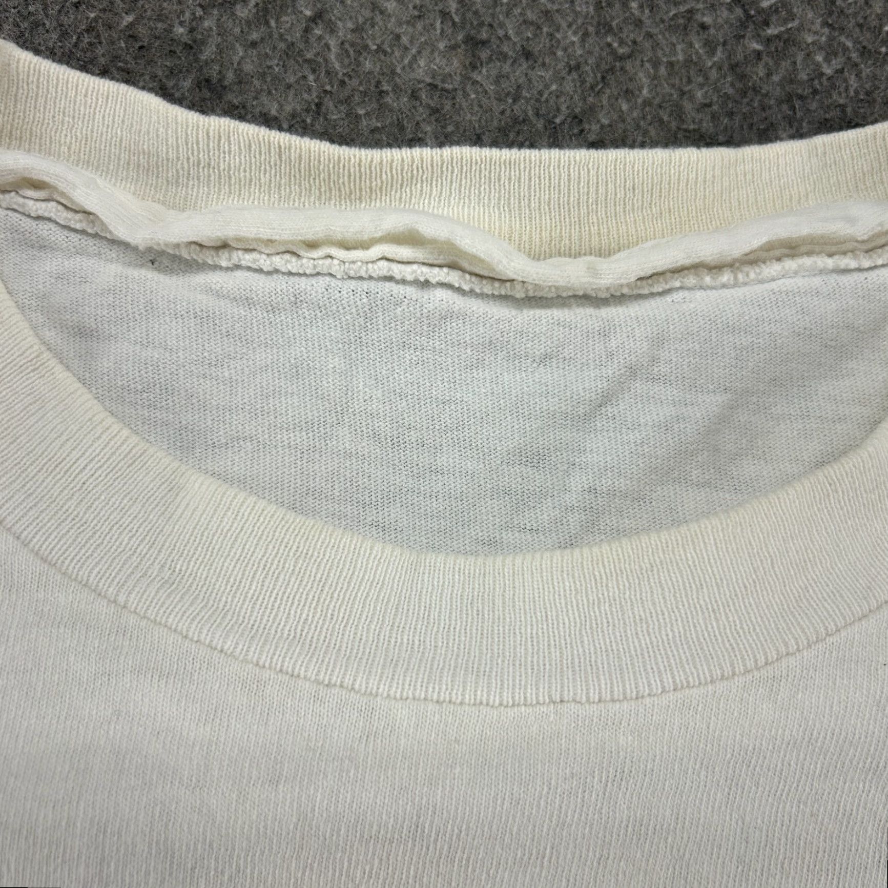 Vintage VINTAGE Good Guys Shirt Mens XL White Car Show Single Stitch Distressed 1990 90s Shirt Men White 90s Cars Size US XL / EU 56 / 4 - 2 Thumbnail