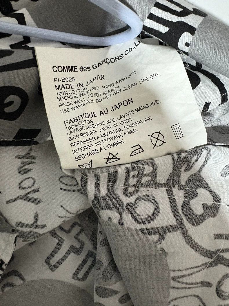 Comme des Garcons Comme Des Garcons Black and white color matching printed w Size US M / EU 48-50 / 2 - 6 Thumbnail