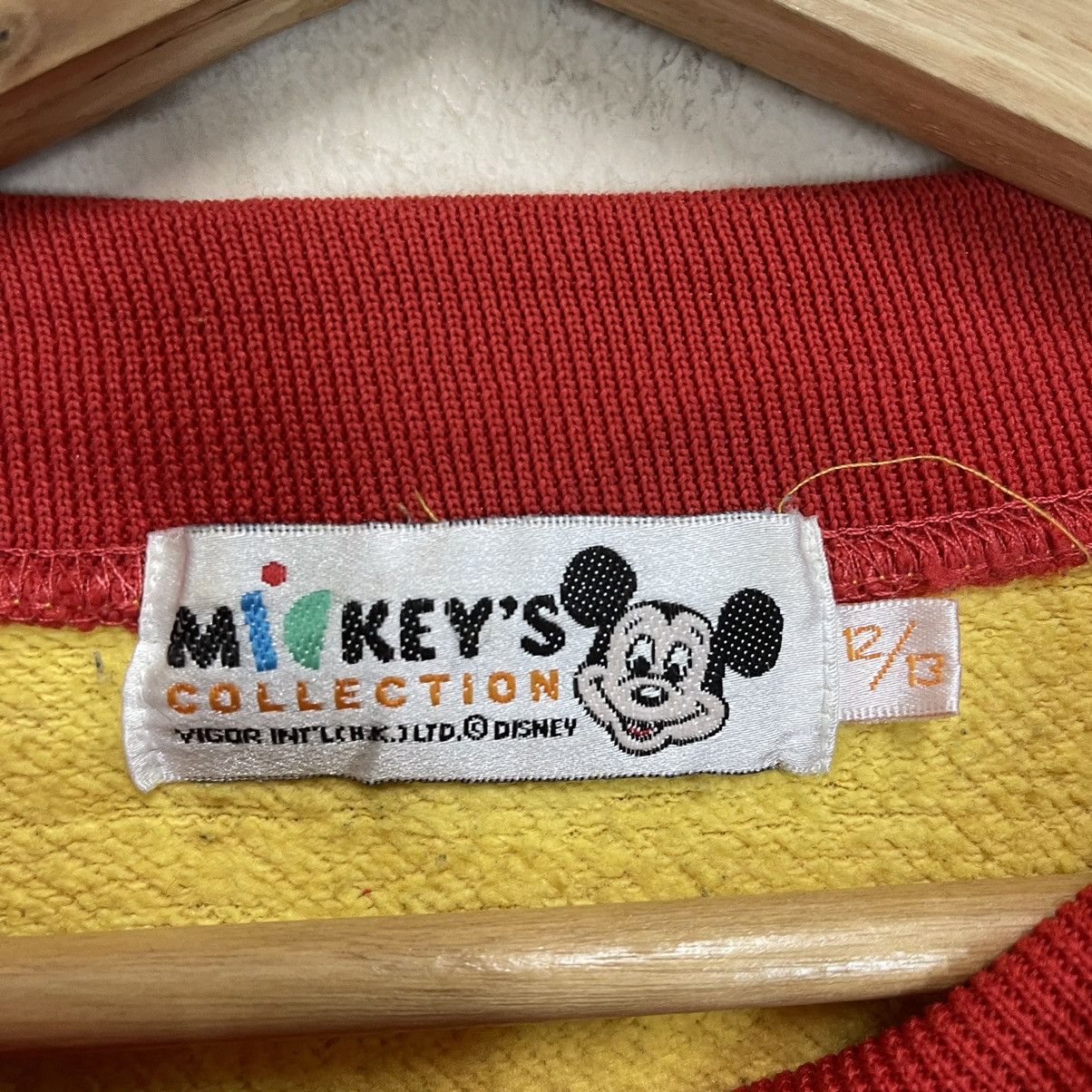 Disney × Mickey Mouse × Warner Bros Vintage 90s Mickey Mouse Big Logo Crewneck Sweatshirt Size US M / EU 48-50 / 2 - 10 Thumbnail