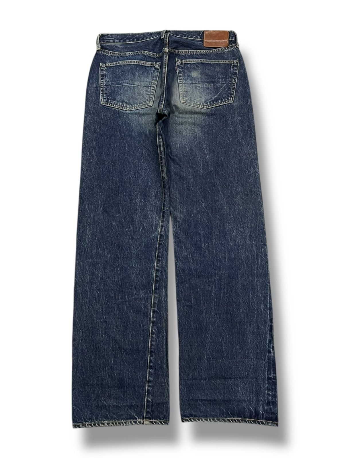 Evisu Baggy Vintage 90s Japanese Selvedge Denim “Osaka-inspired” Size US 32 / EU 48 - 3 Thumbnail