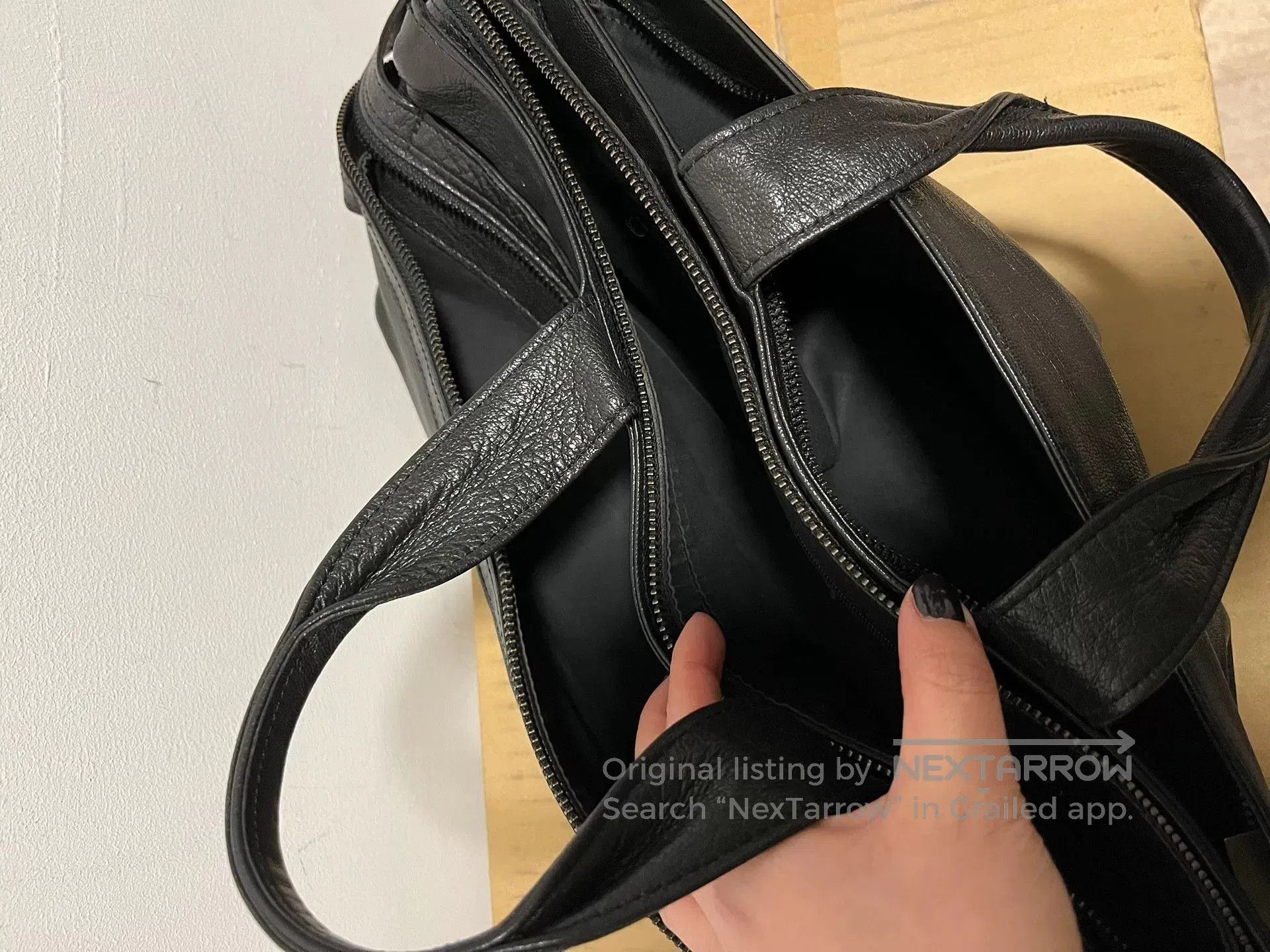 Yohji Yamamoto Yohji Yamamoto Zip Handbag. Size ONE SIZE - 6 Thumbnail
