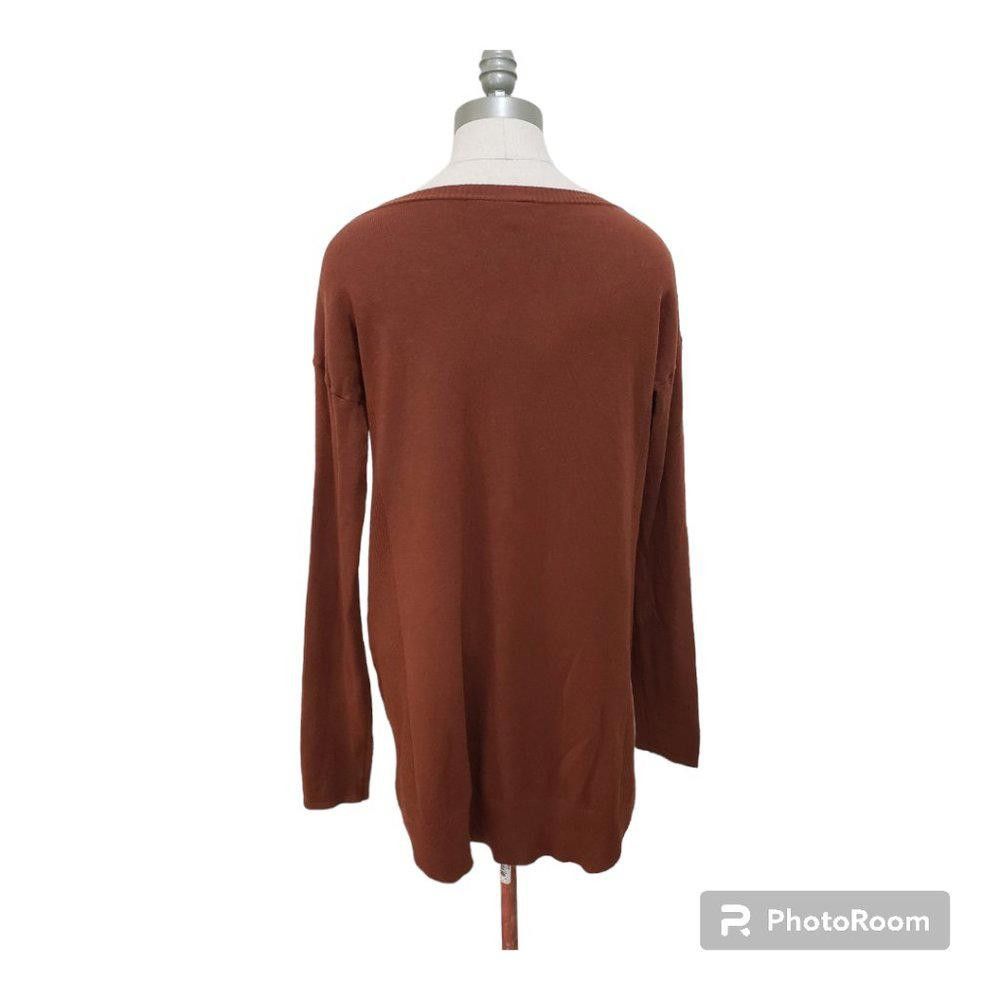 Designer CT727 Devotion by Cyrus Ladies Long Sleeve Brown Sweater L Size L / US 10 / IT 46 - 3 Thumbnail