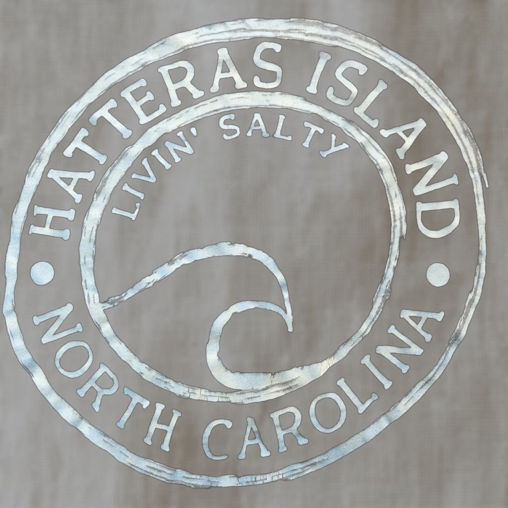 Vintage US Vintage North Carolina Hatteras Island T-Shirt Adult Large Blue Casual Crew Neck Womens Size L / US 10 / IT 46 - 1 Thumbnail