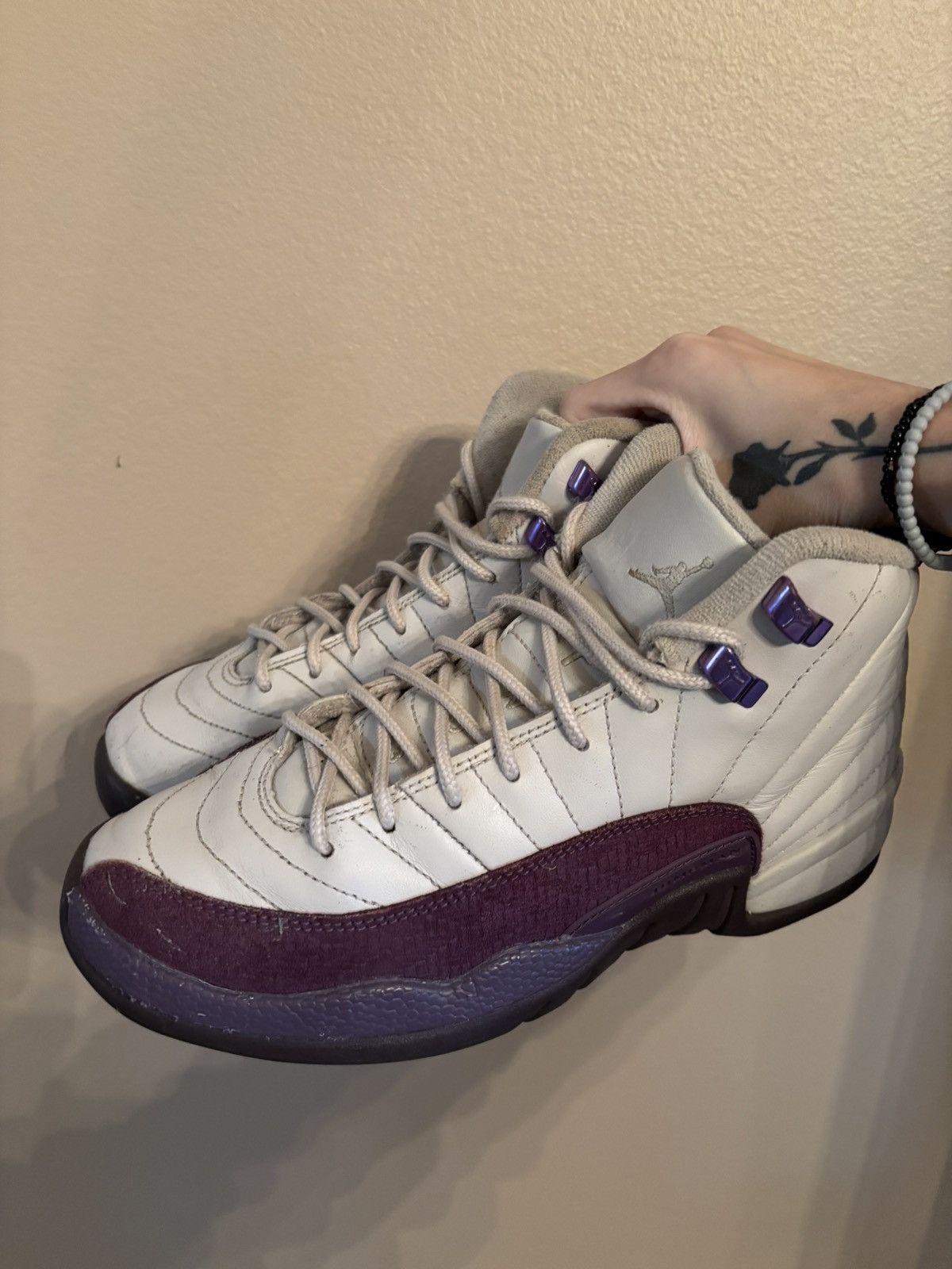 Jordan Brand Air Jordan 12 Retro GS 'Pro Purple' Size US 7 / IT 37 - 6 Thumbnail