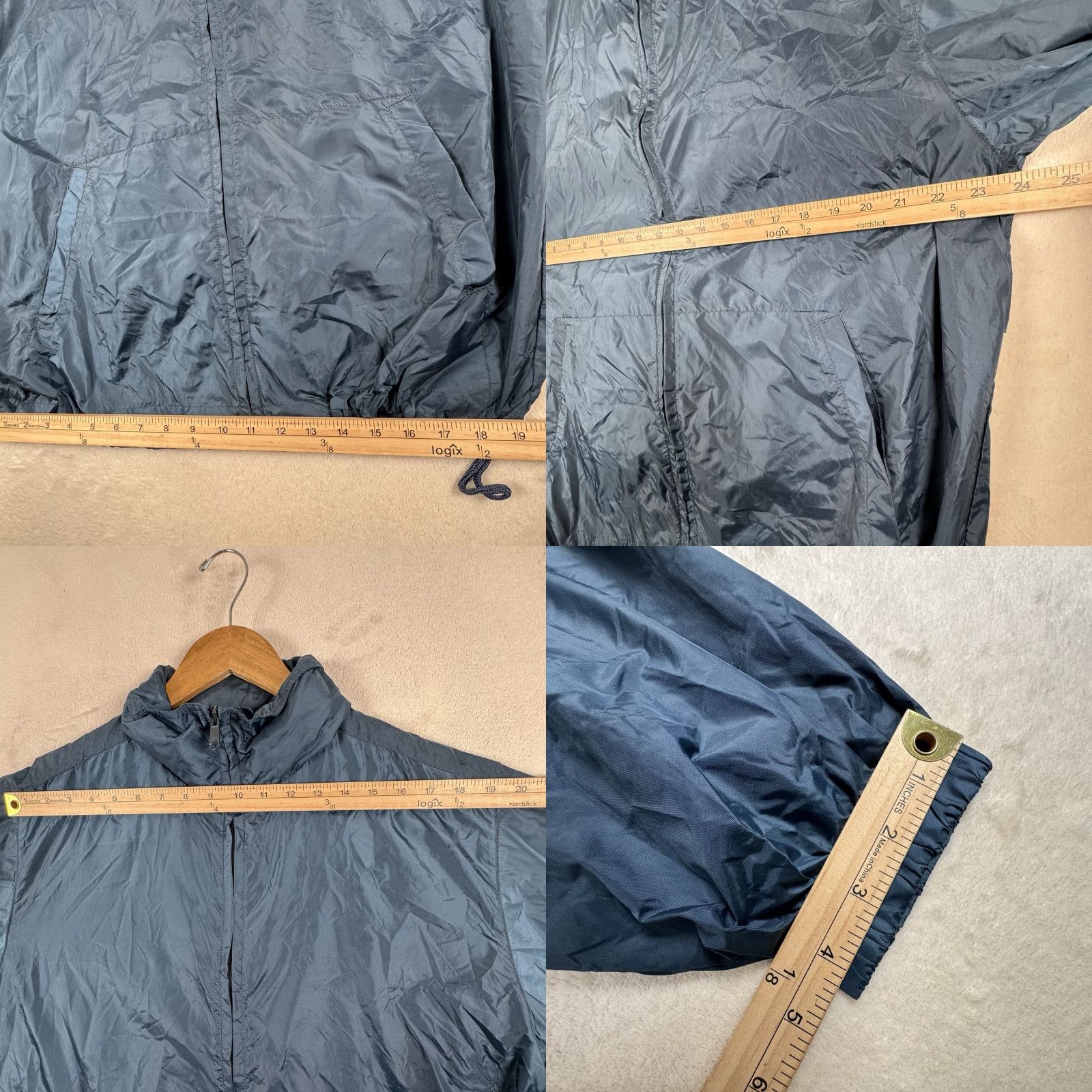 Eddie Bauer VINTAGE Eddie Bauer Jacket Mens S Blue Windbreaker Nylon Size US S / EU 44-46 / 1 - 8 Thumbnail