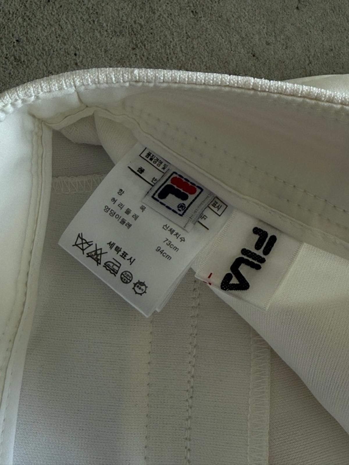 Fila Fila / Women’s Golf Pants / Ivory Red Size 28" / US 6 / IT 42 - 4 Thumbnail