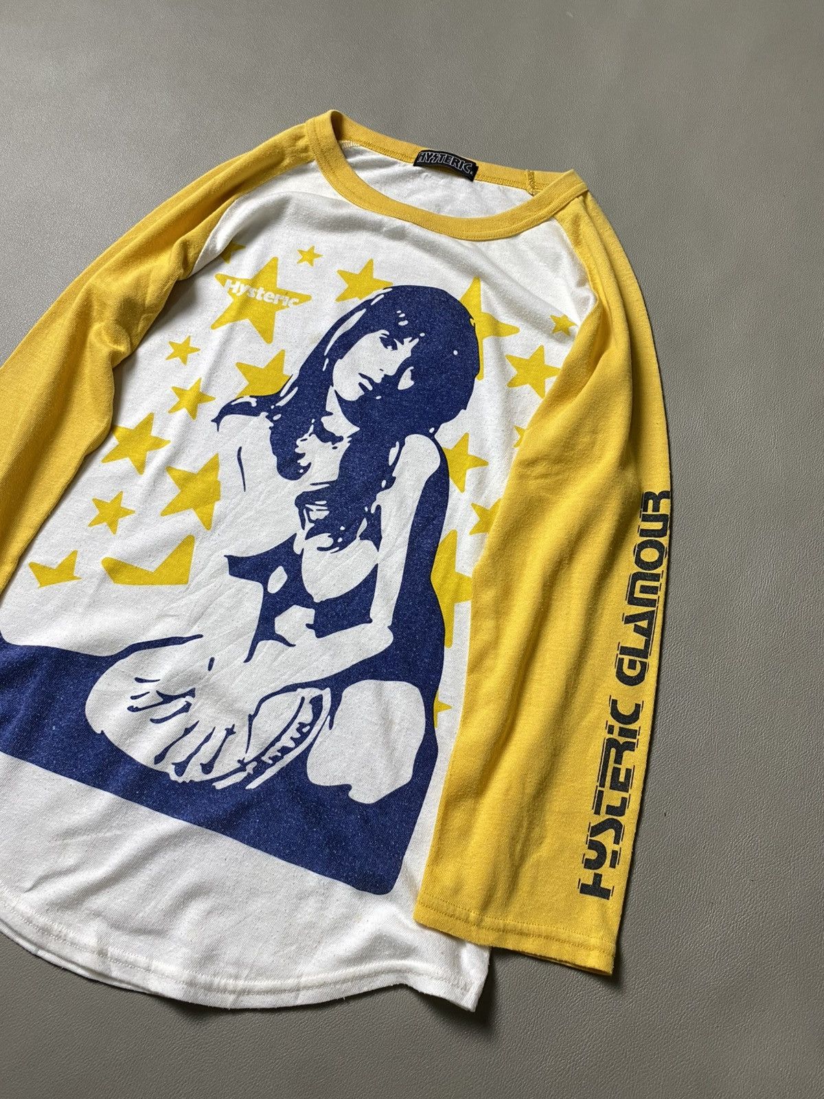 Hysteric Glamour VINTAGE HYSTERIC NUDE GIRL REGLAN TSHIRT Size US S / EU 44-46 / 1 - 3 Thumbnail