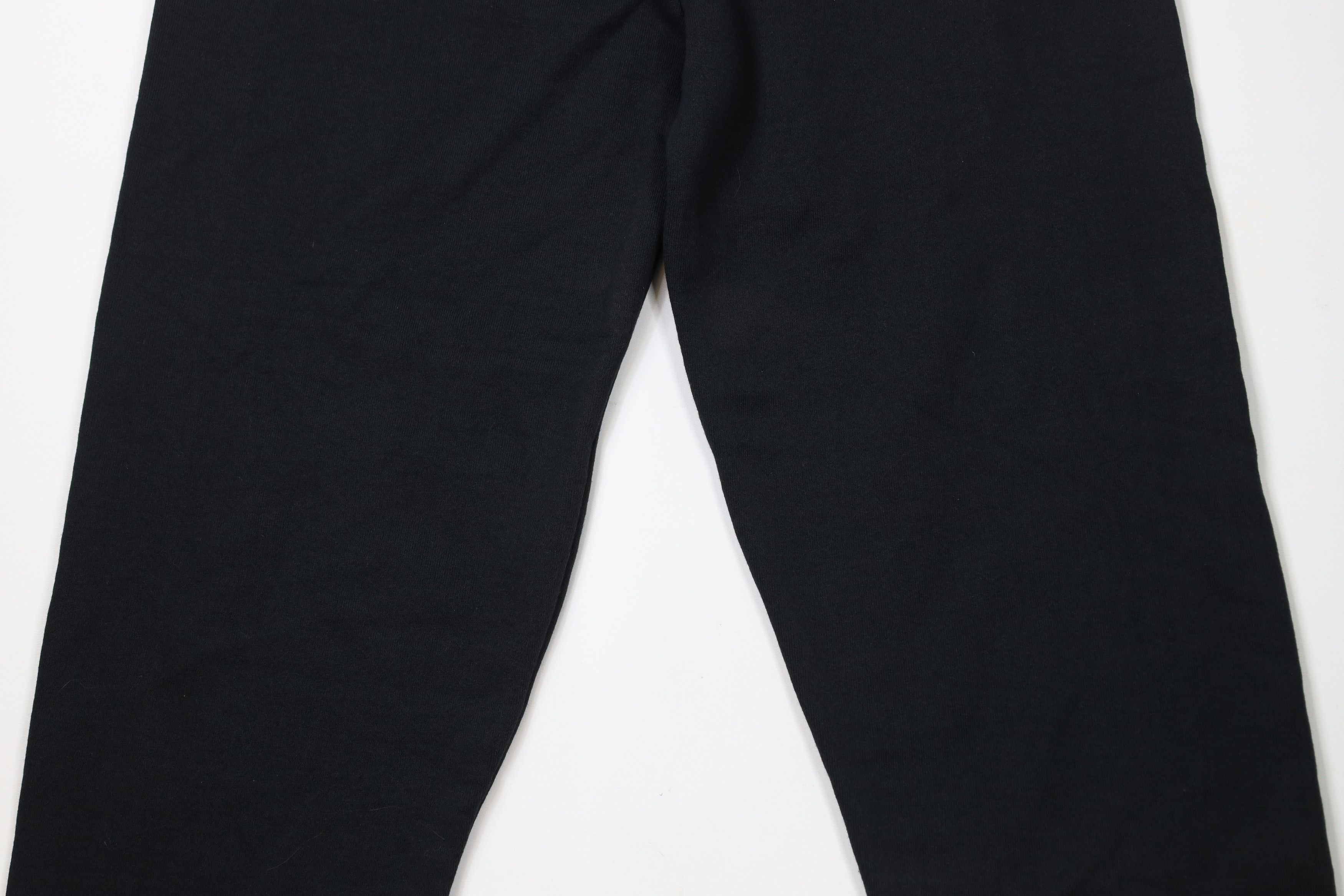 Vintage Vintage 90s Streetwear Heavyweight Sweatpants Joggers Black Size US 38 / EU 54 - 3 Thumbnail