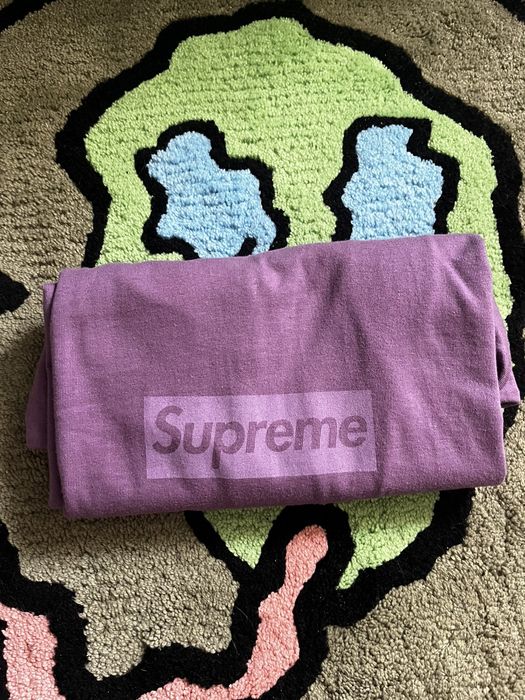 Supreme Tonal Box Logo Tee Black Men's - SS23 - US