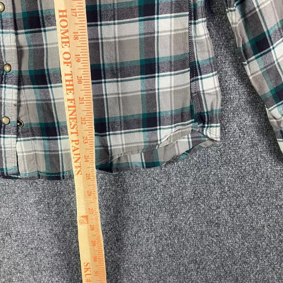 Other Jachs Girlfriend Flannel Top Women's Small Pearl Snap S Size S / US 4 / IT 40 - 5 Thumbnail