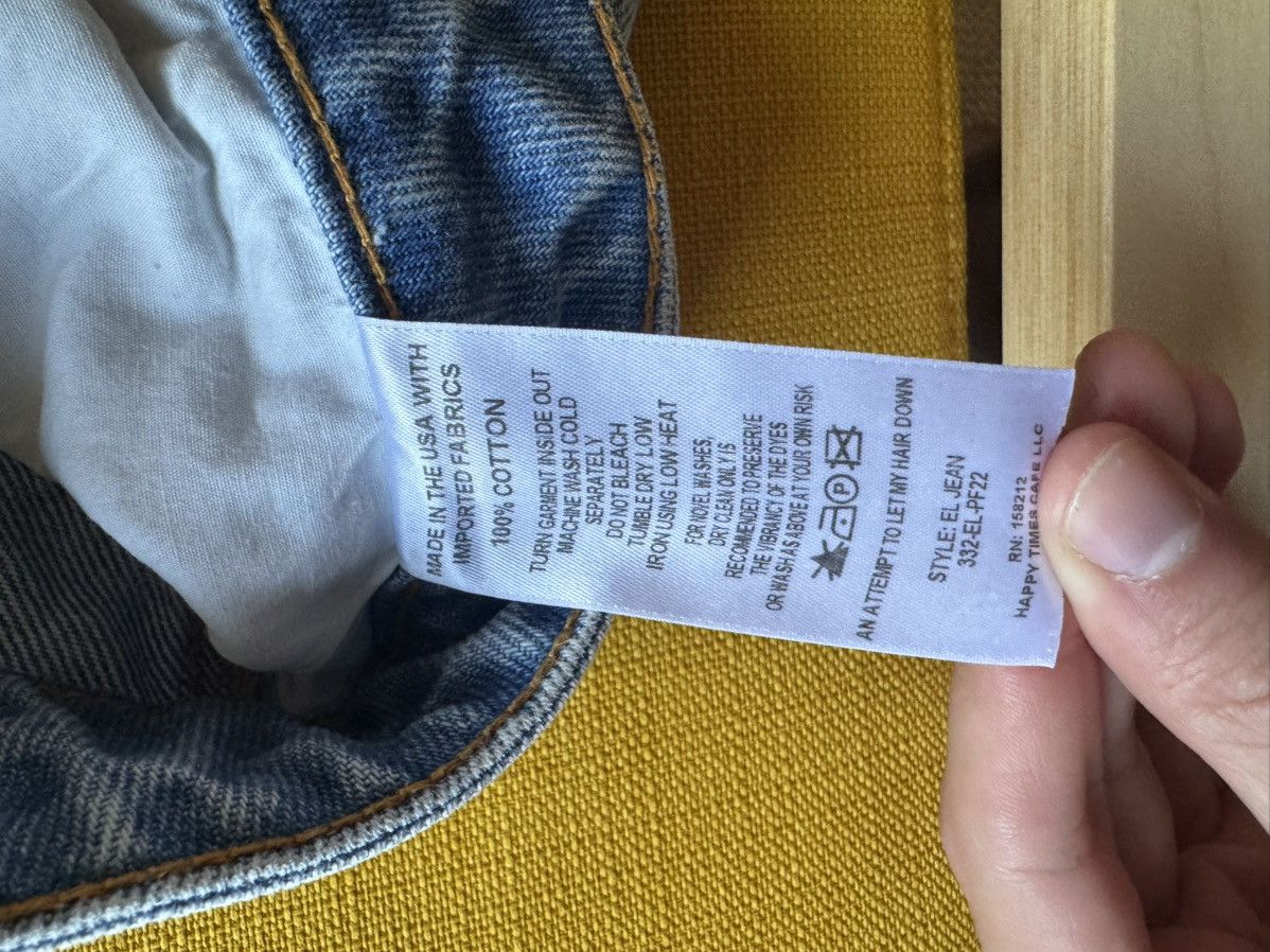 Eckhaus Latta Eckhaus Latta Light Wash Denim Size US 29 - 3 Thumbnail