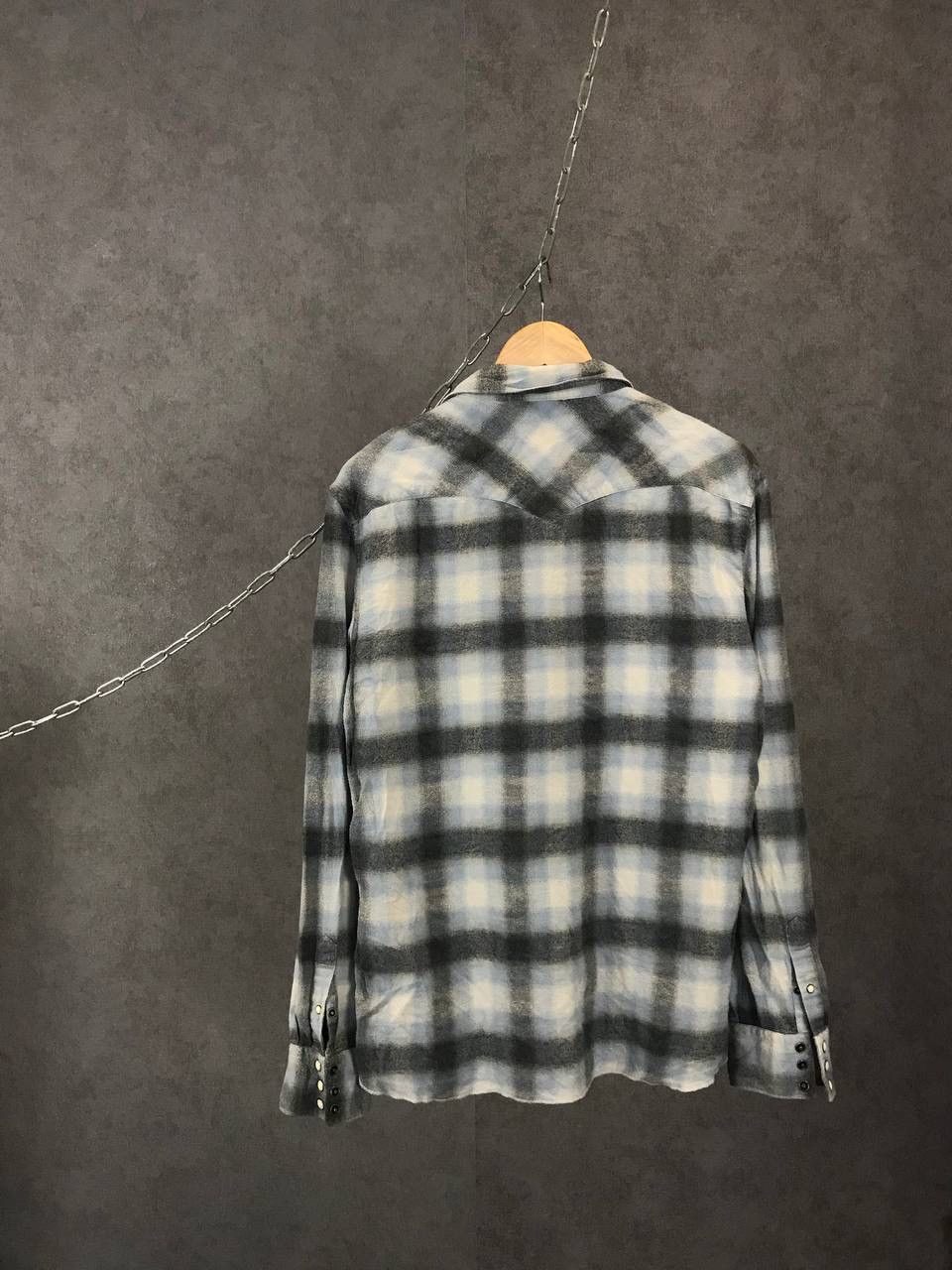 Allsaints Allsaints designer flannel shirt Size US M / EU 48-50 / 2 - 6 Thumbnail