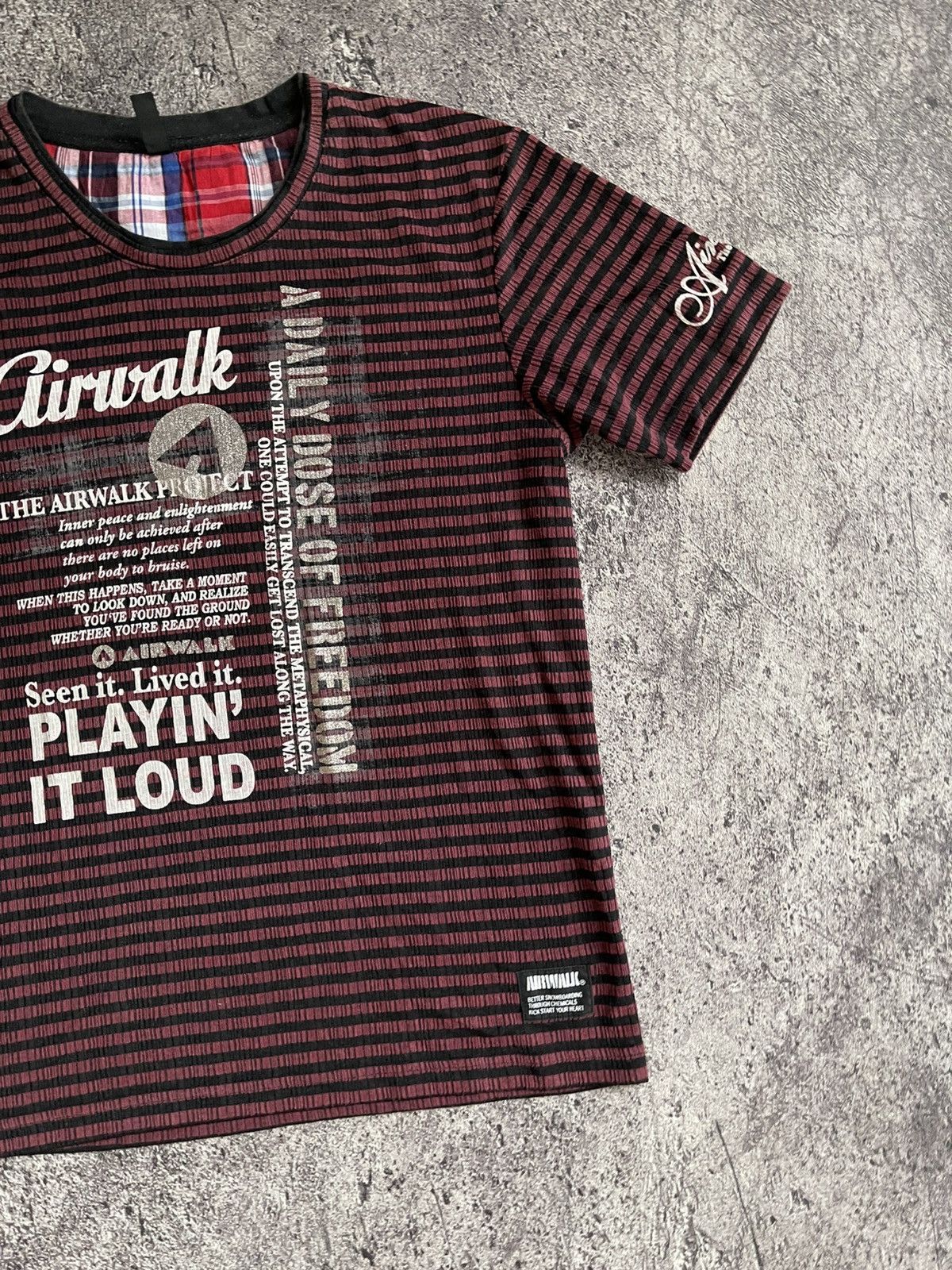 Airwalk Air walk ifsixwasnine y2k stripe tshirt Size US L / EU 52-54 / 3 - 3 Thumbnail