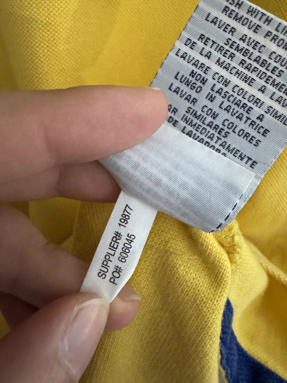 Polo Ralph Lauren Polo Ralph Lauren Yellow USA Big Pony Polo Shirt Chief Keef Size US XL / EU 56 / 4 - 4 Thumbnail