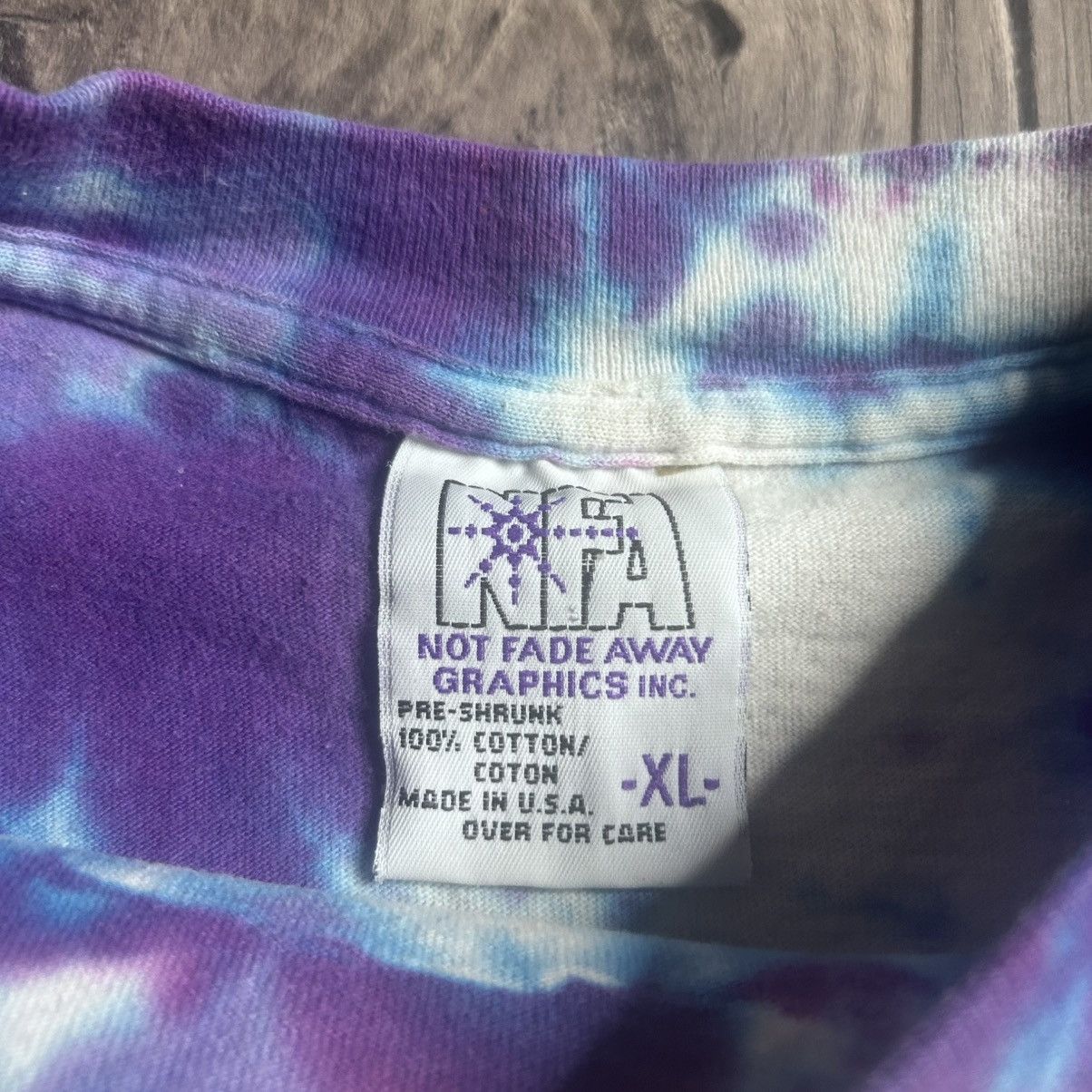 Jimi Hendrix Vintage 90s jimi hendrix tie dye band tee shirt Size US XL / EU 56 / 4 - 3 Thumbnail