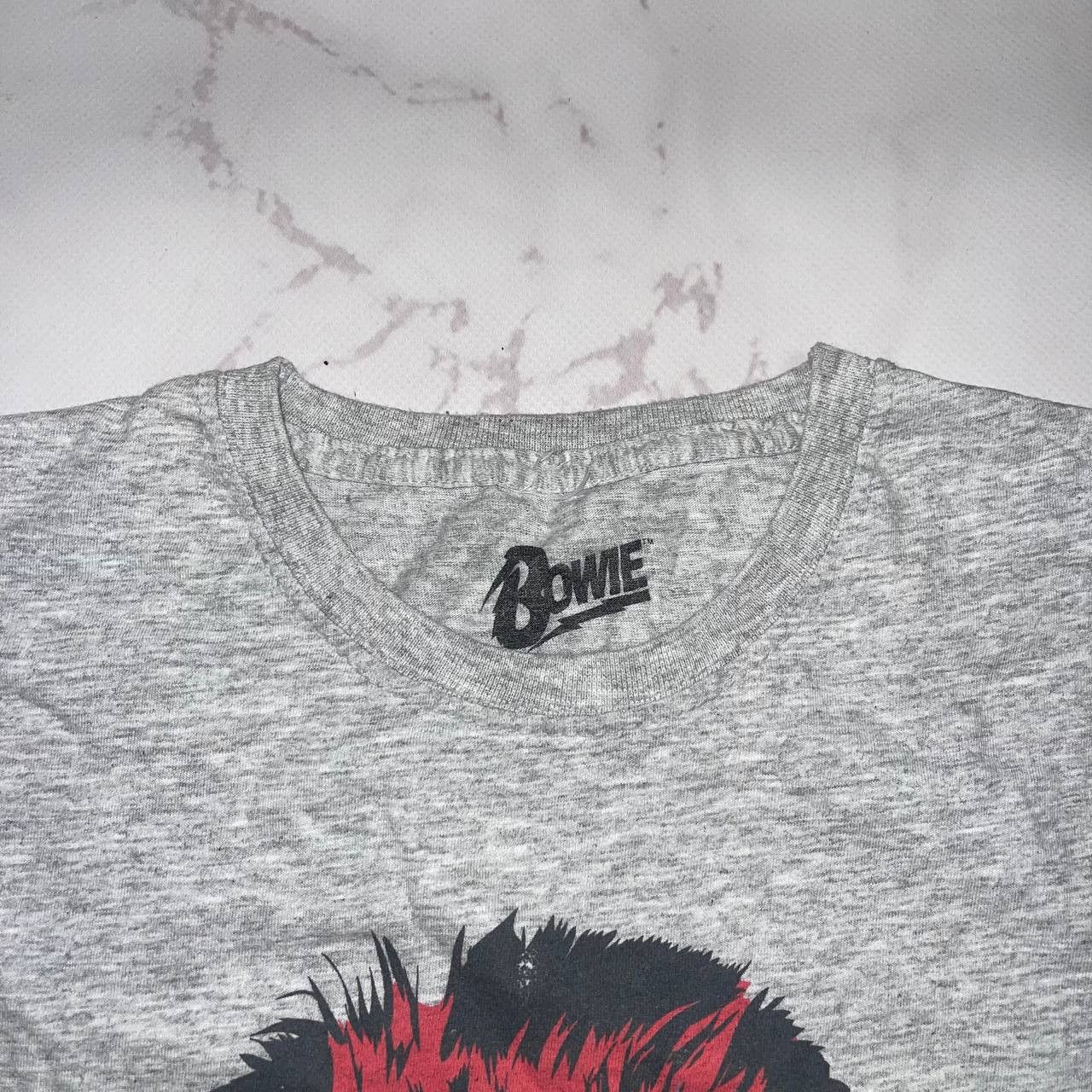Vintage David Bowie T-shirt rock and roll glam lightning size xl Size US XL / EU 56 / 4 - 7 Thumbnail