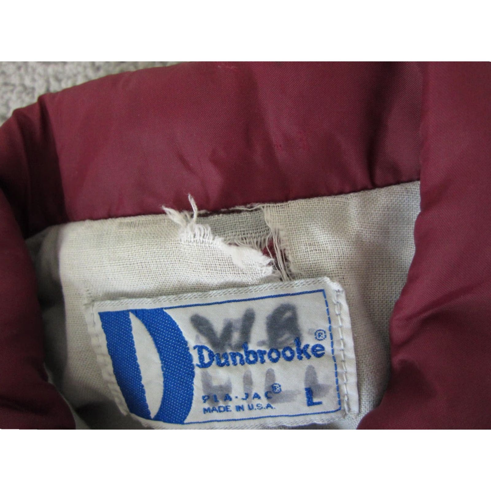 Vintage VINTAGE Baptist Church Jacket Mens Large Red Burgundy 80s Bomber Satin USA Made Size US L / EU 52-54 / 3 - 5 Thumbnail