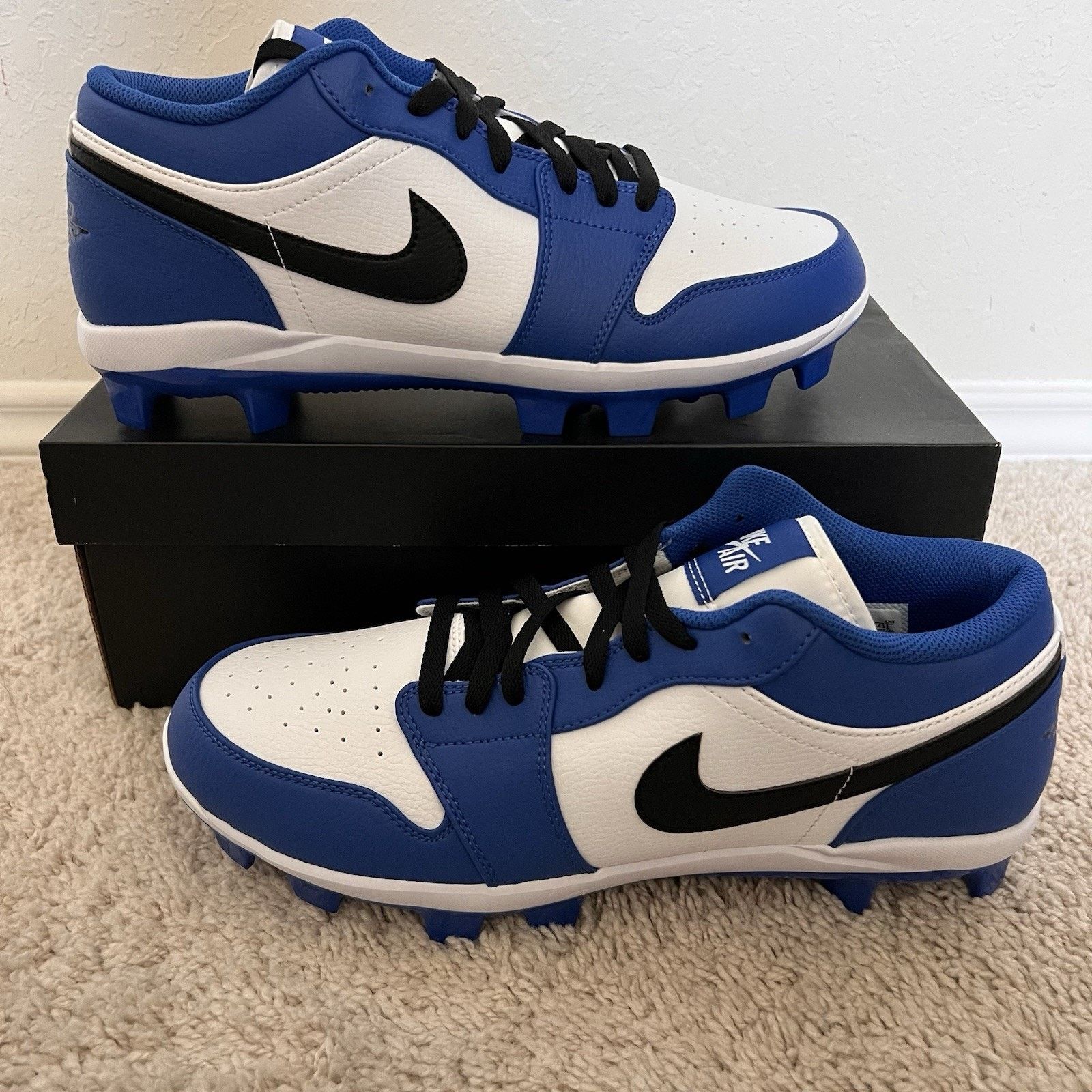 Jordan Brand Nike Air Jordan 1 Retro MCS Low Game Royal Blue Size 12 New Size US 12 / EU 45 - 1 Thumbnail
