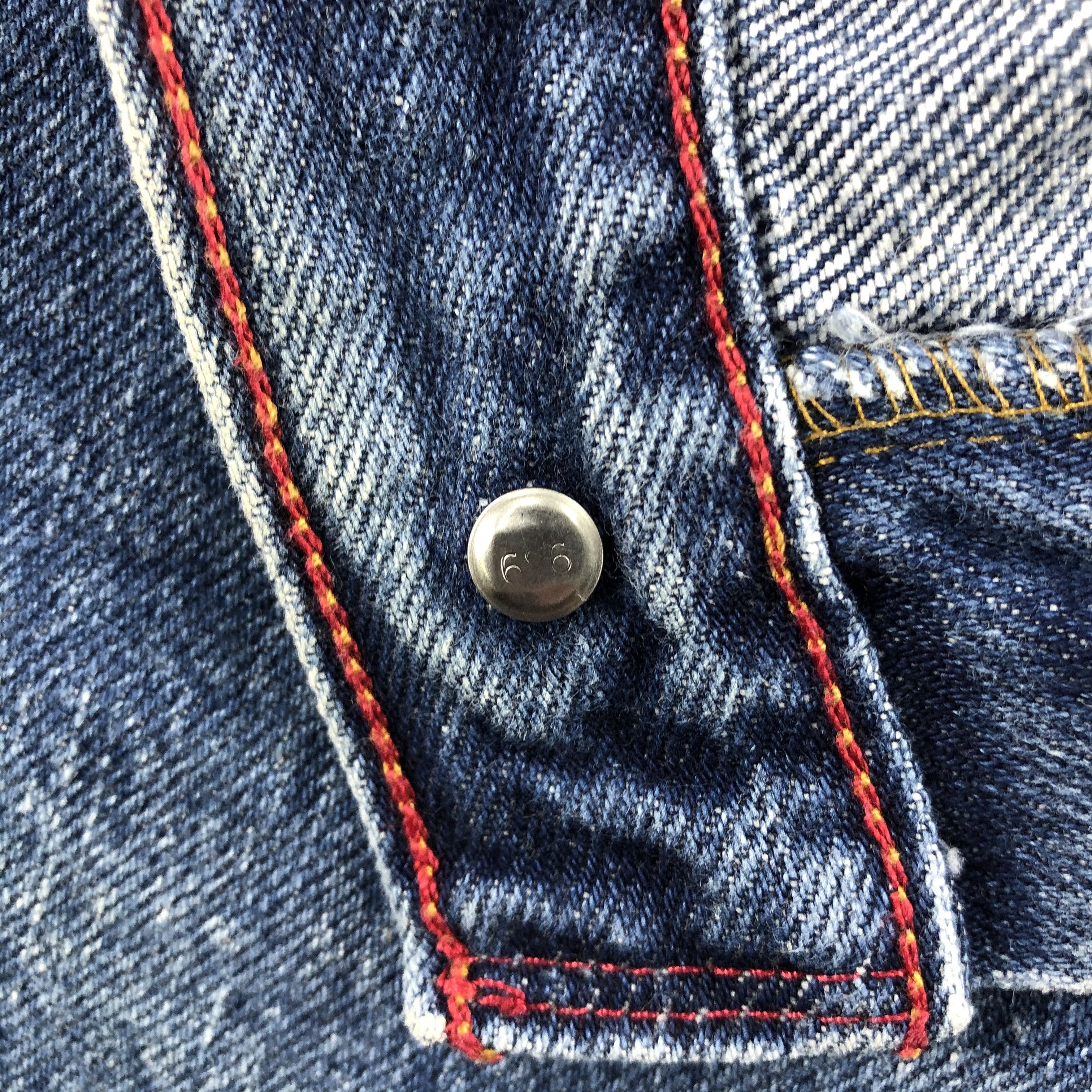 Levi's Vintage Blue Wash Levis 550 Jeans-JM2984 Size 31" - 9 Thumbnail