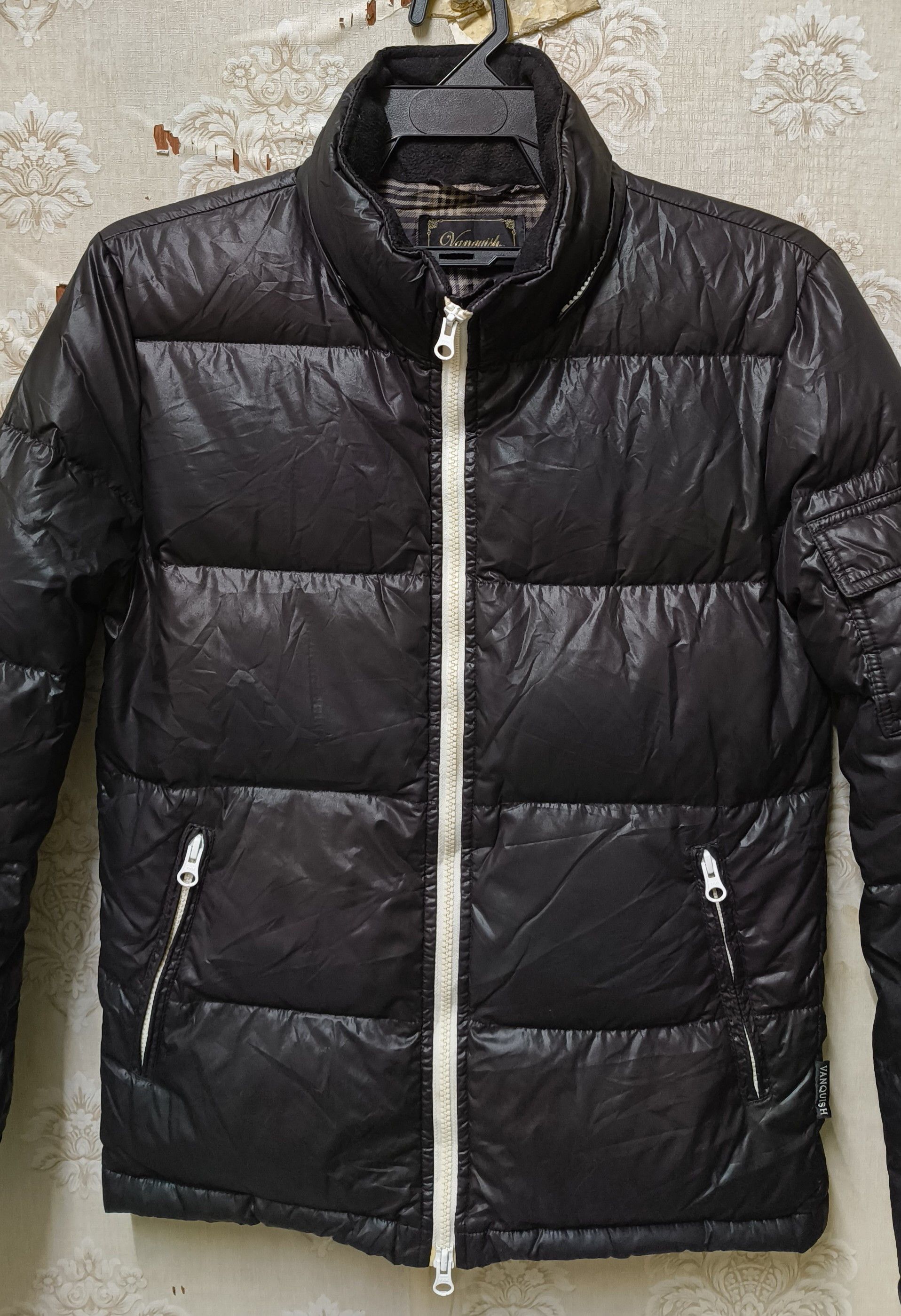 Vanquish Vanquish Black Puffer Down Jacket Size US S / EU 44-46 / 1 - 3 Thumbnail