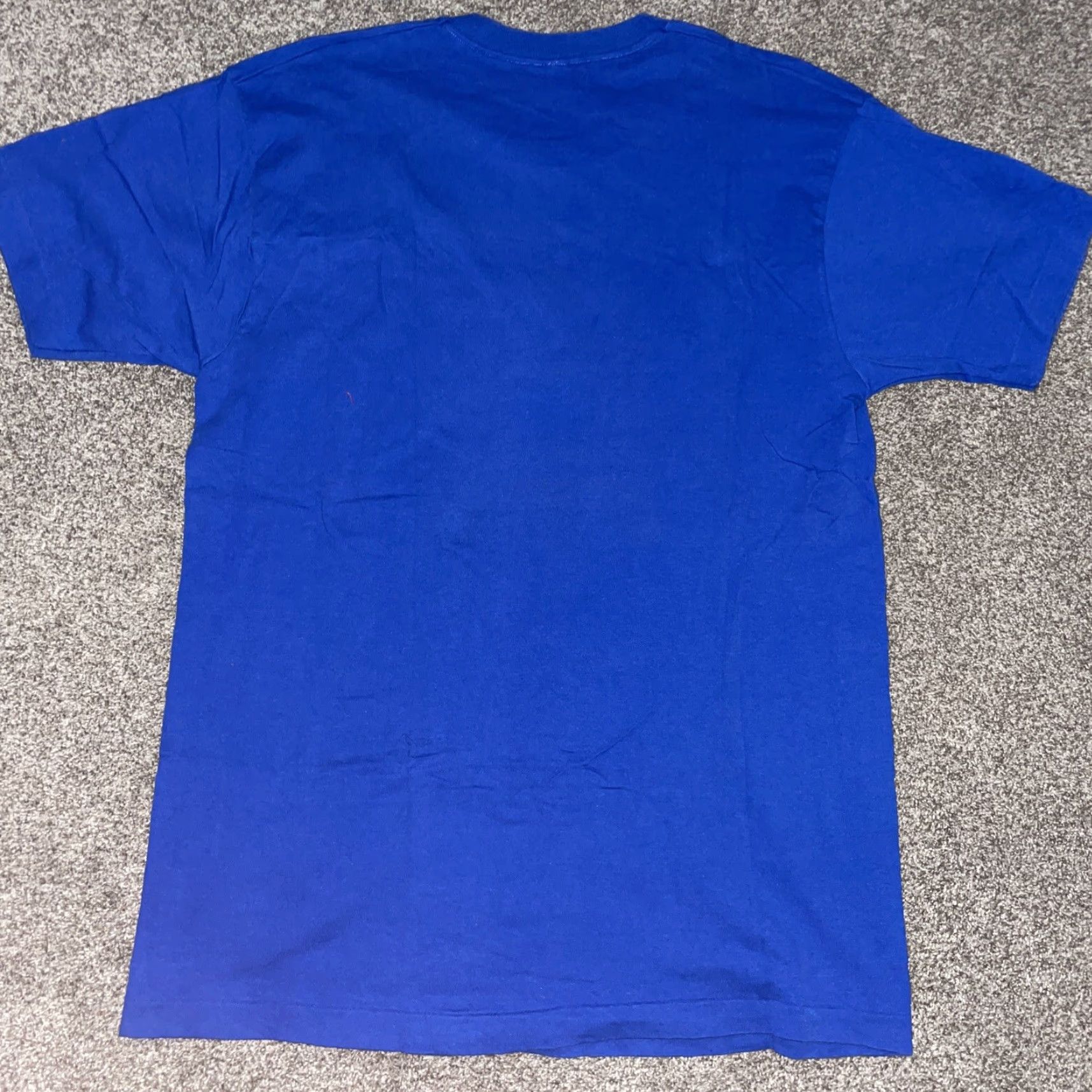 Fruit Of The Loom VINTAGE VTG SINGLE STITCH Blue Turtle T-Shirt Mens XL USA Size US XL / EU 56 / 4 - 4 Thumbnail