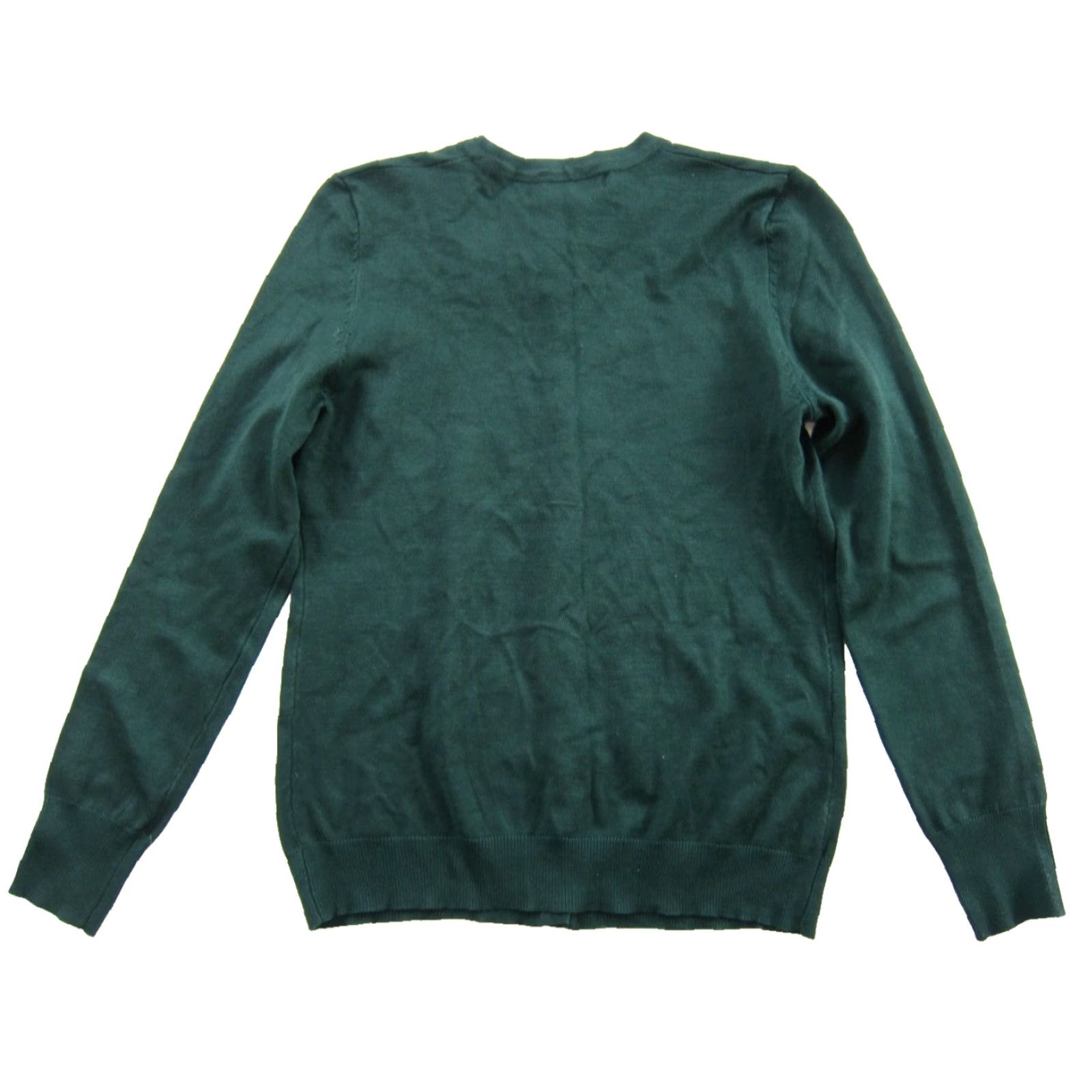 Vintage Melrose Chic NWT New York Ever Green Cardigan Sweater Medium Womens Button Down Classic Knit Crew Neck Cardigan Open Sneakers? Size M / US 6-8 / IT 42-44 - 2 Thumbnail