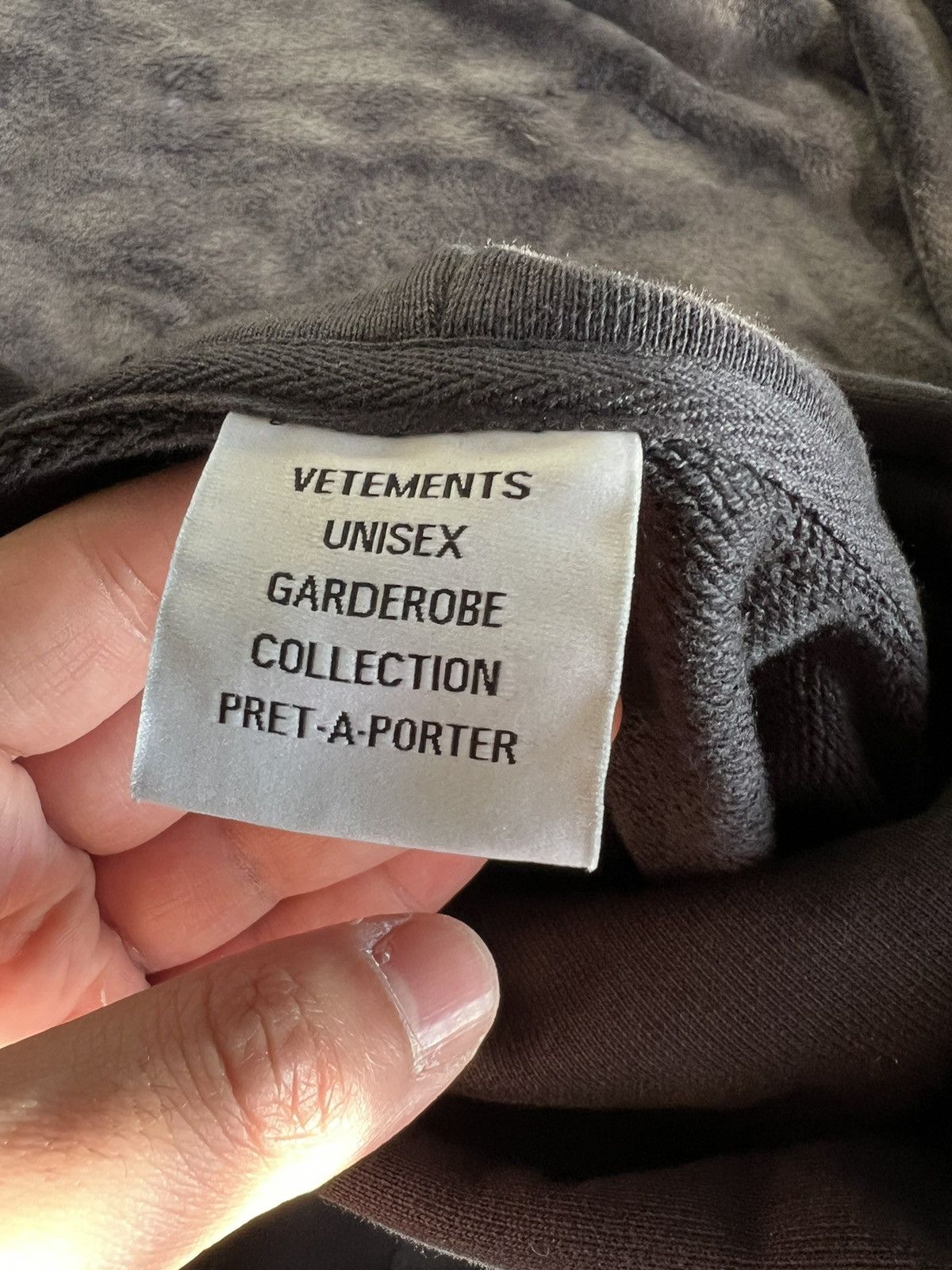 Vetements Double Anarchy hoodie size L Size US L / EU 52-54 / 3 - 14 Thumbnail