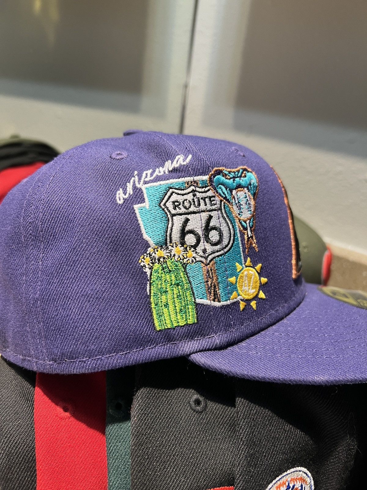 New Era Diamondbacks Fitted 7 3/8 Size ONE SIZE - 3 Thumbnail